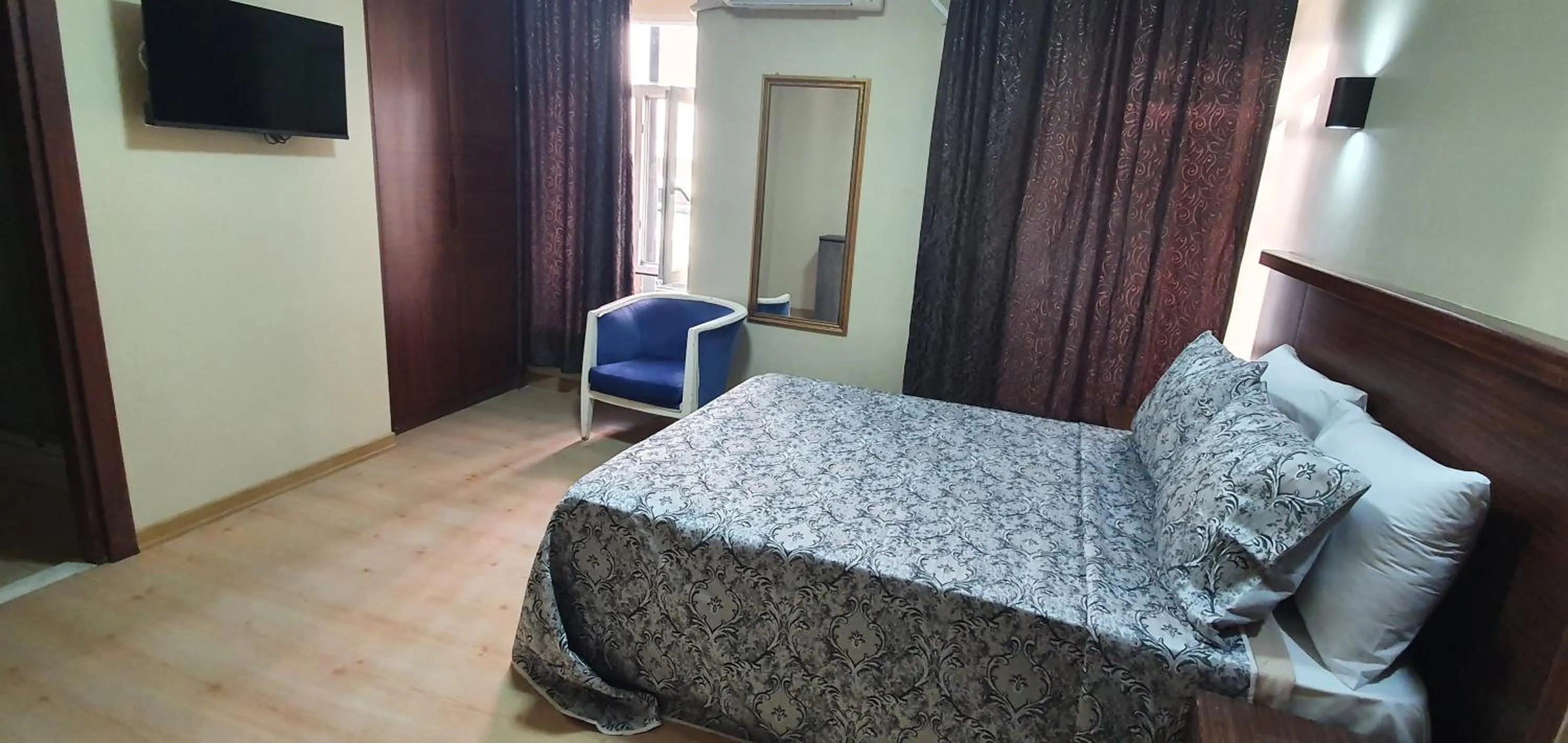 Bed in Sehir Apart Hotel