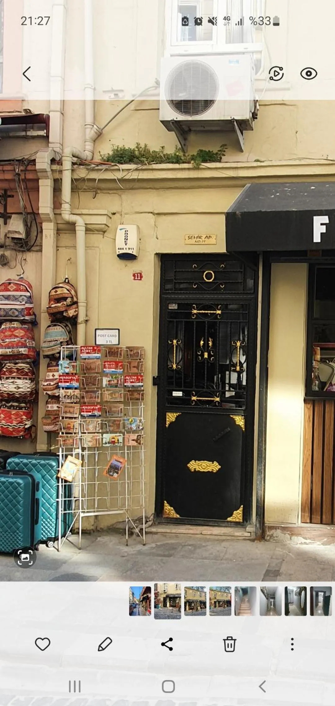 Facade/entrance in Sehir Apart Hotel