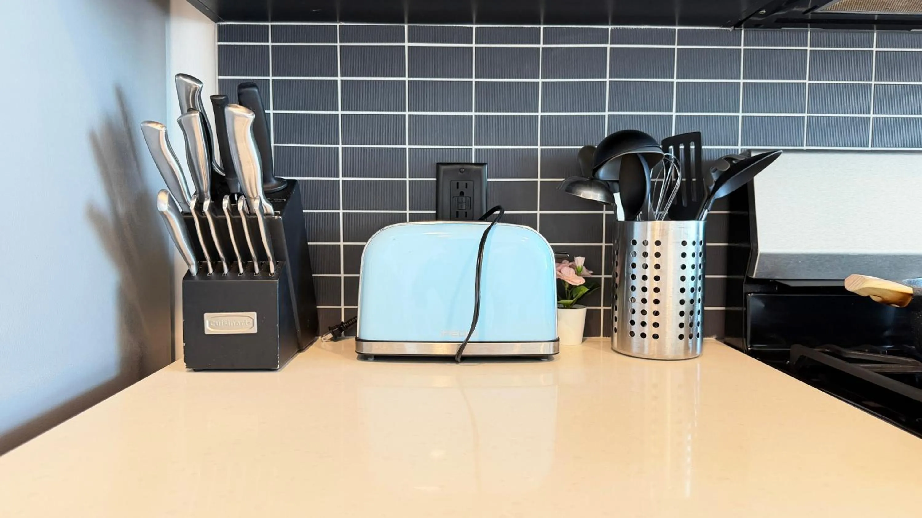 Kitchen or kitchenette in Sky-Rise Apartments