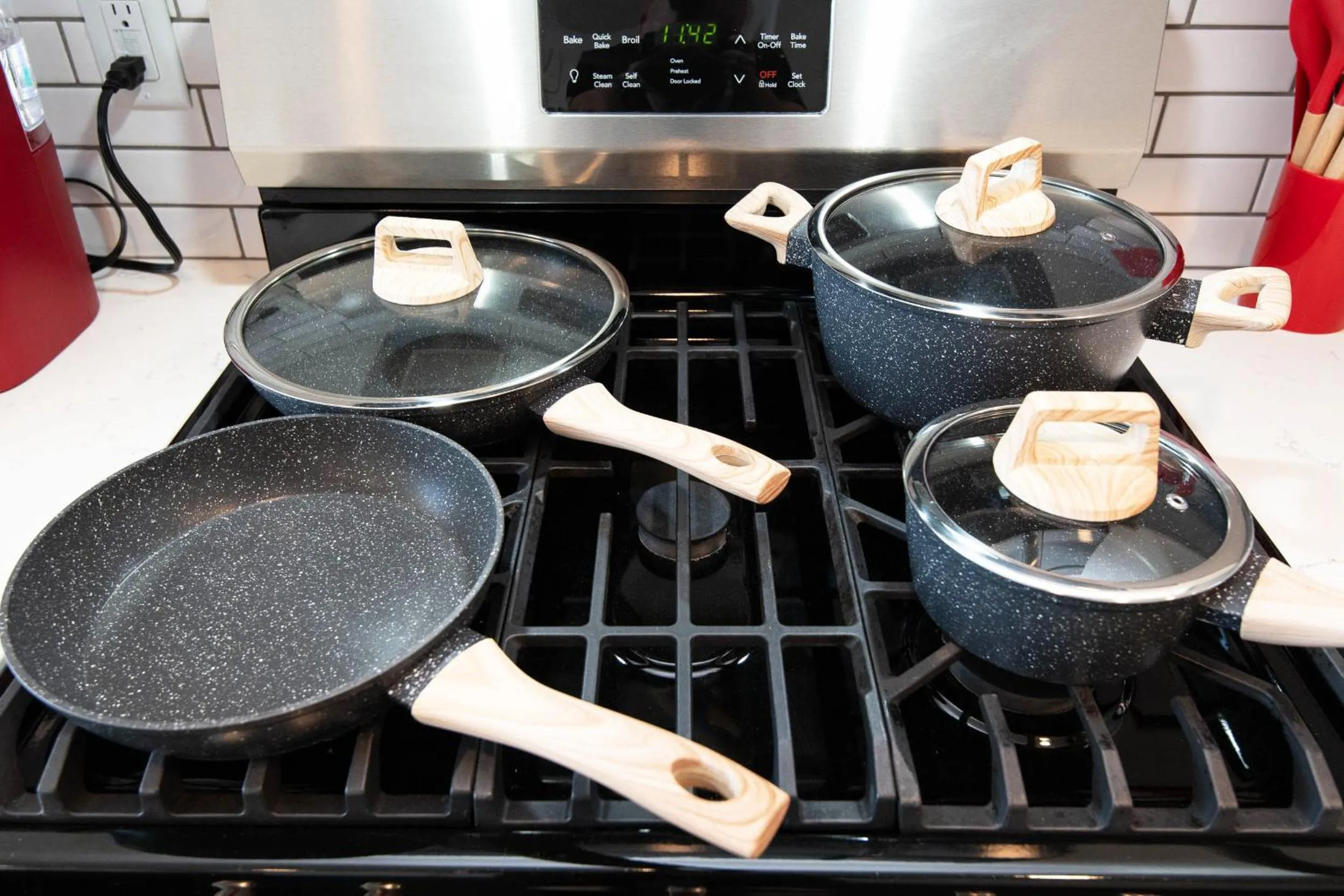 Kitchen or kitchenette in Sky-Rise Apartments