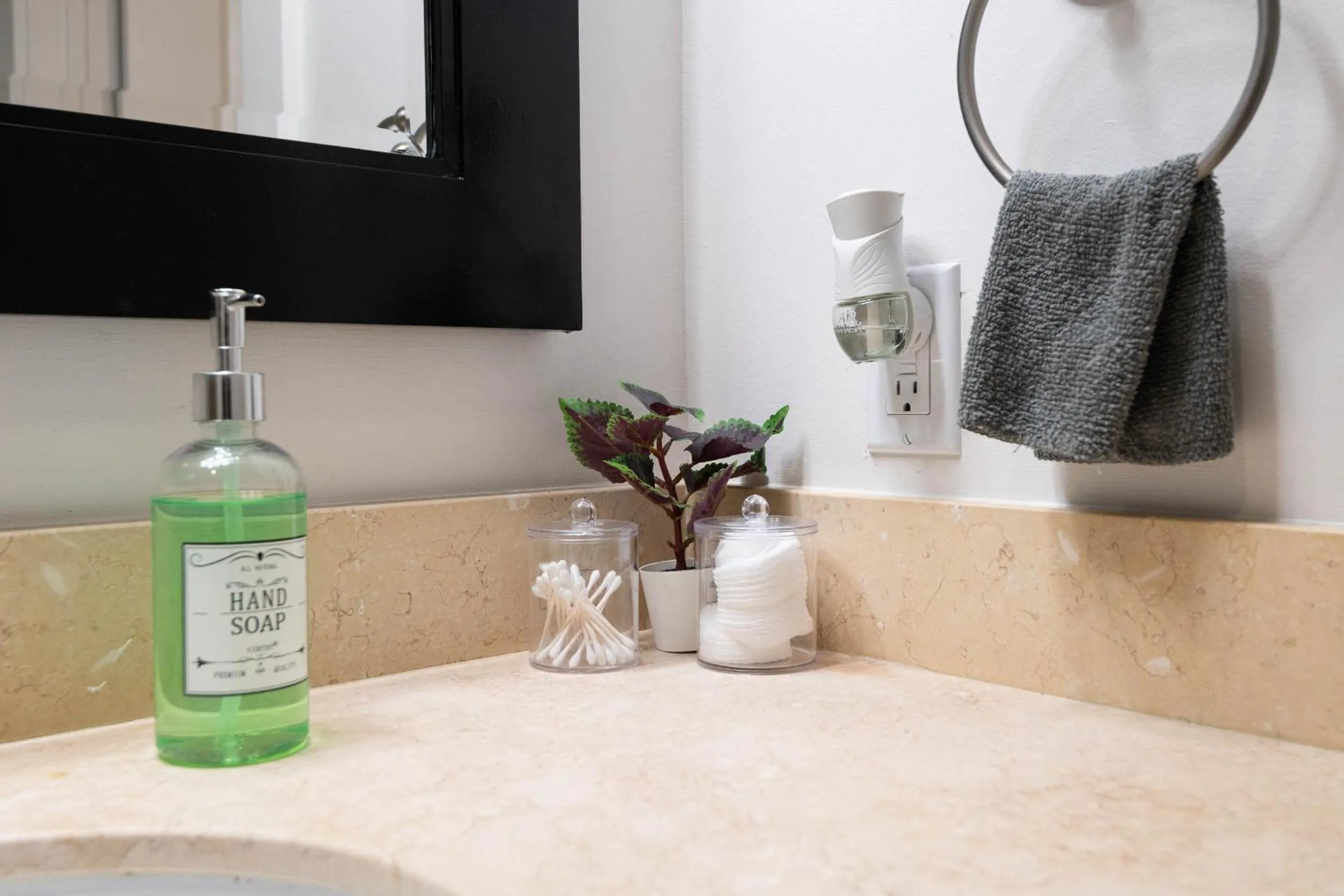 Bathroom in Sky-Rise Apartments