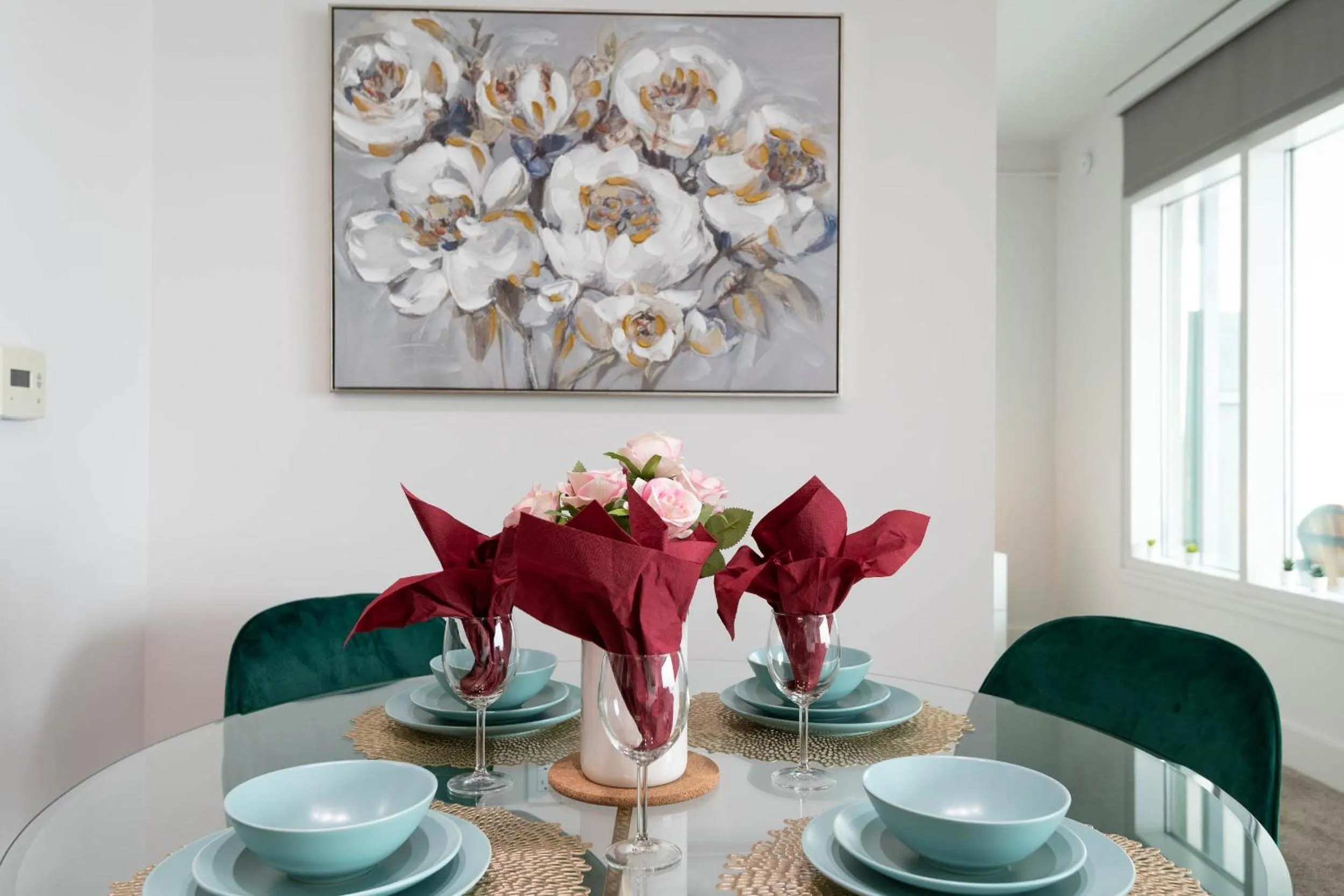 Living room in Sky-Rise Apartments