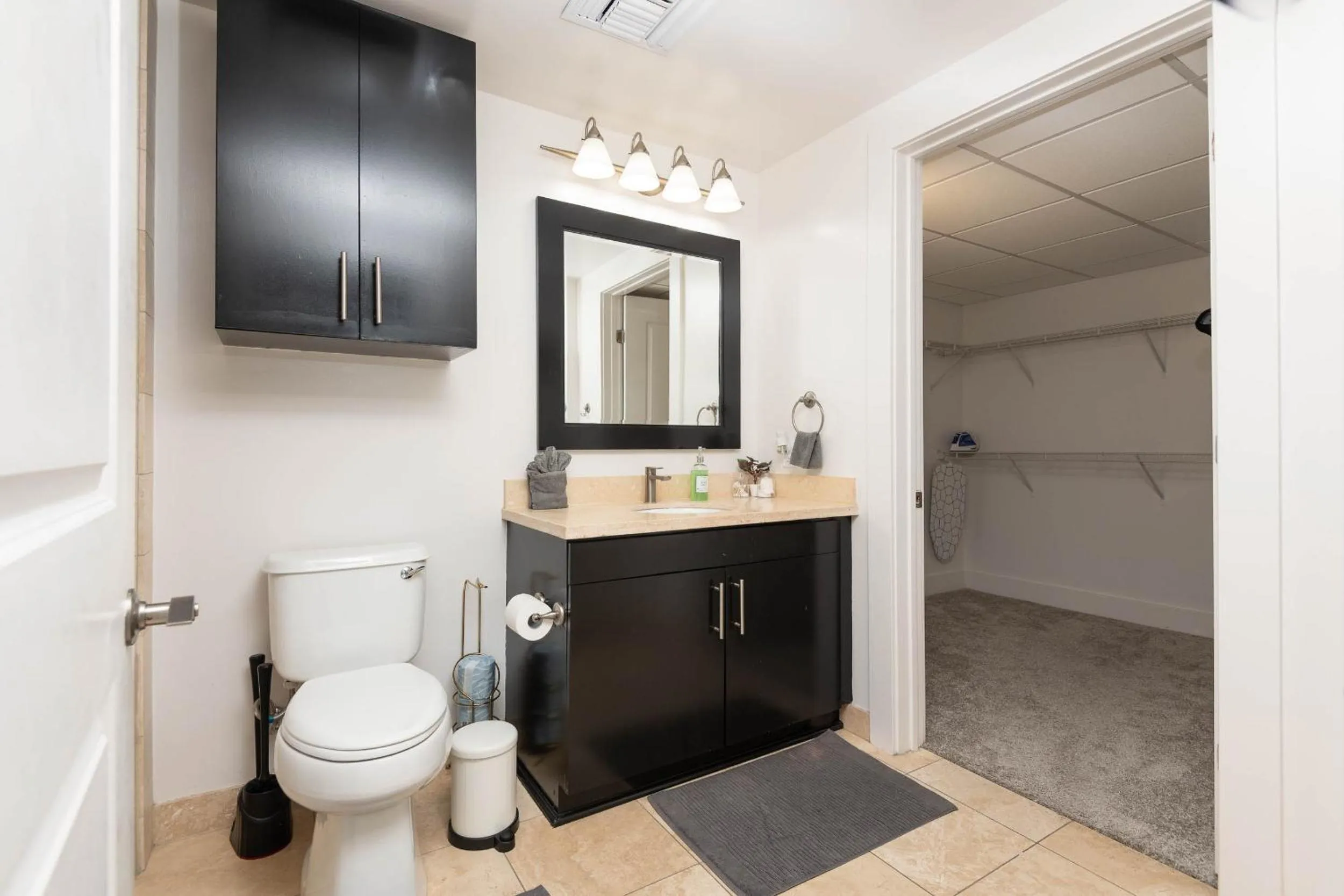 Shower in Sky-Rise Apartments