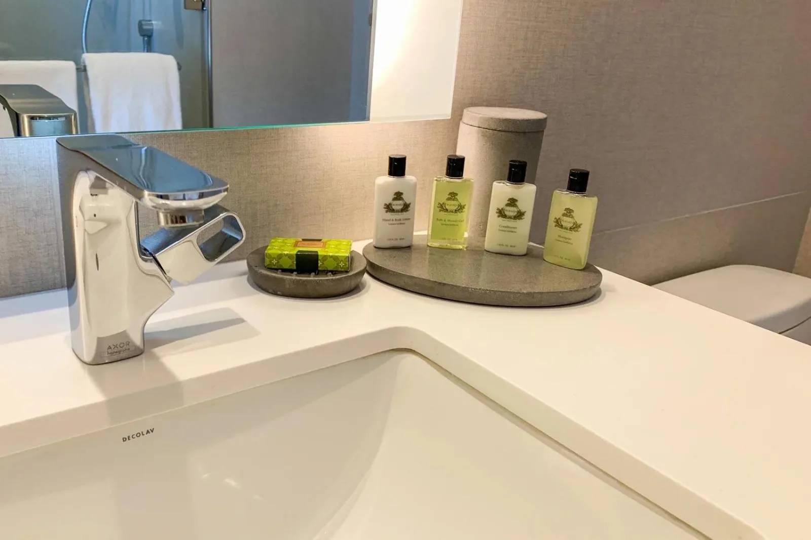 Bathroom in Sky-Rise Apartments