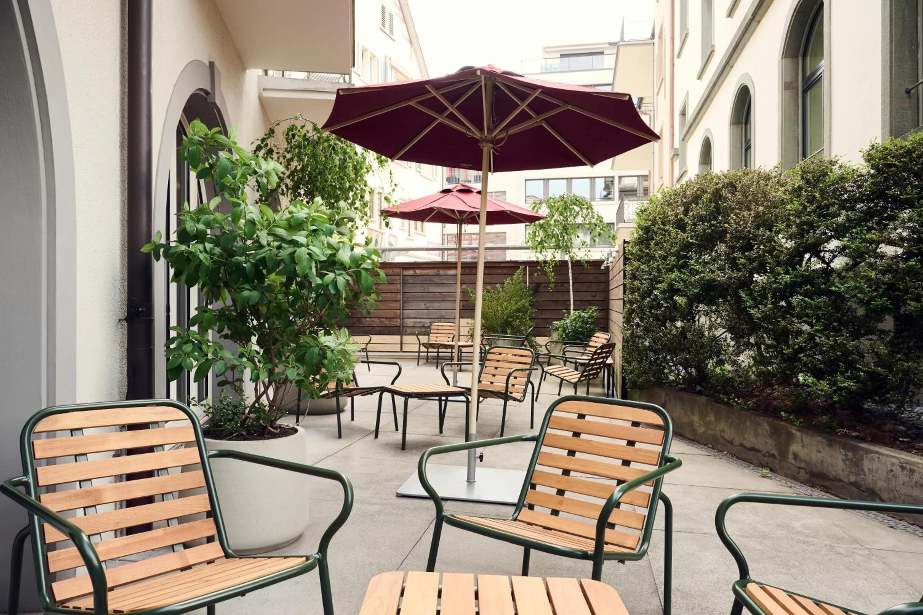 Balcony/Terrace in Sorell Boutique-Hotel Speer Rapperswil