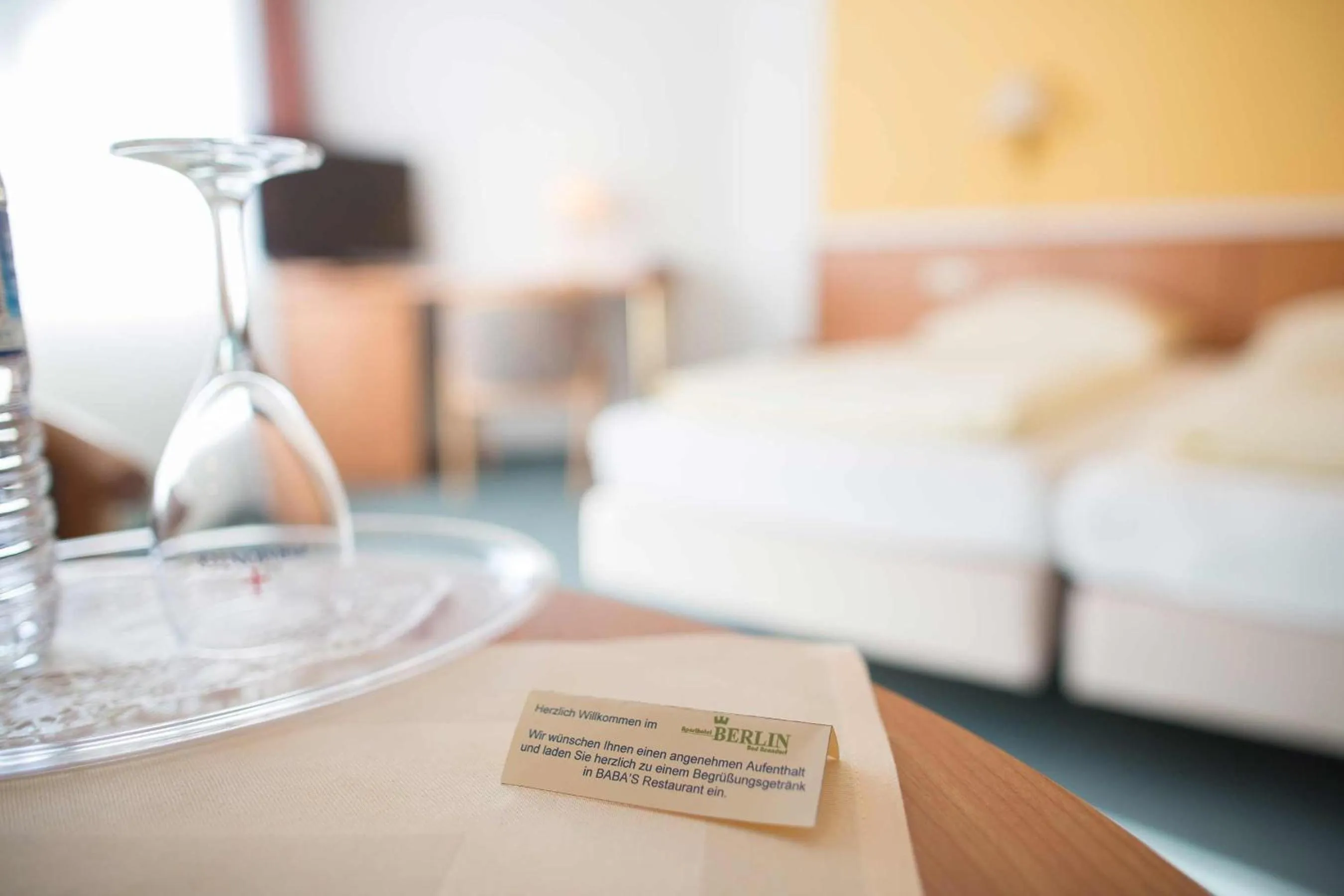 Decorative detail, Bed in Aparthotel Berlin