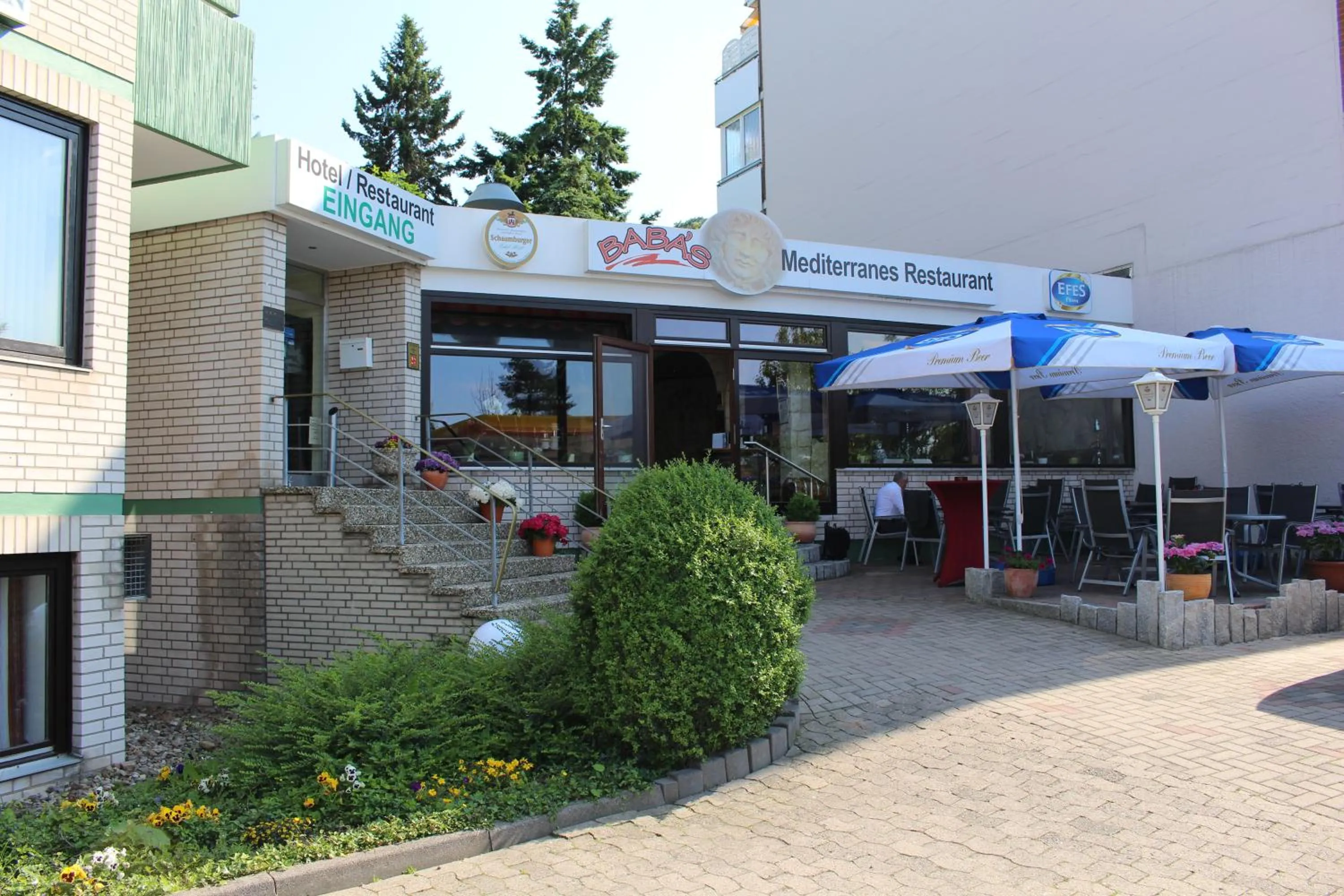 Restaurant/places to eat in Aparthotel Berlin