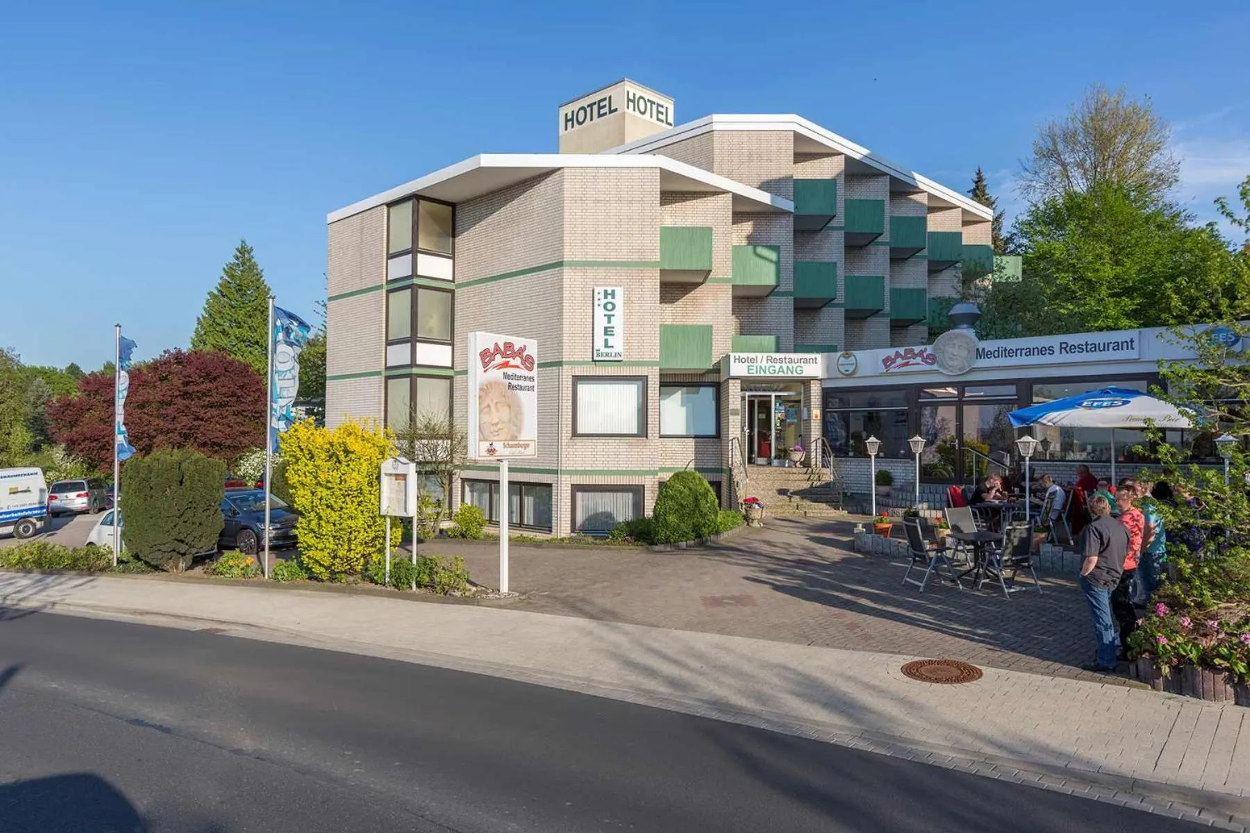 Property building in Aparthotel Berlin