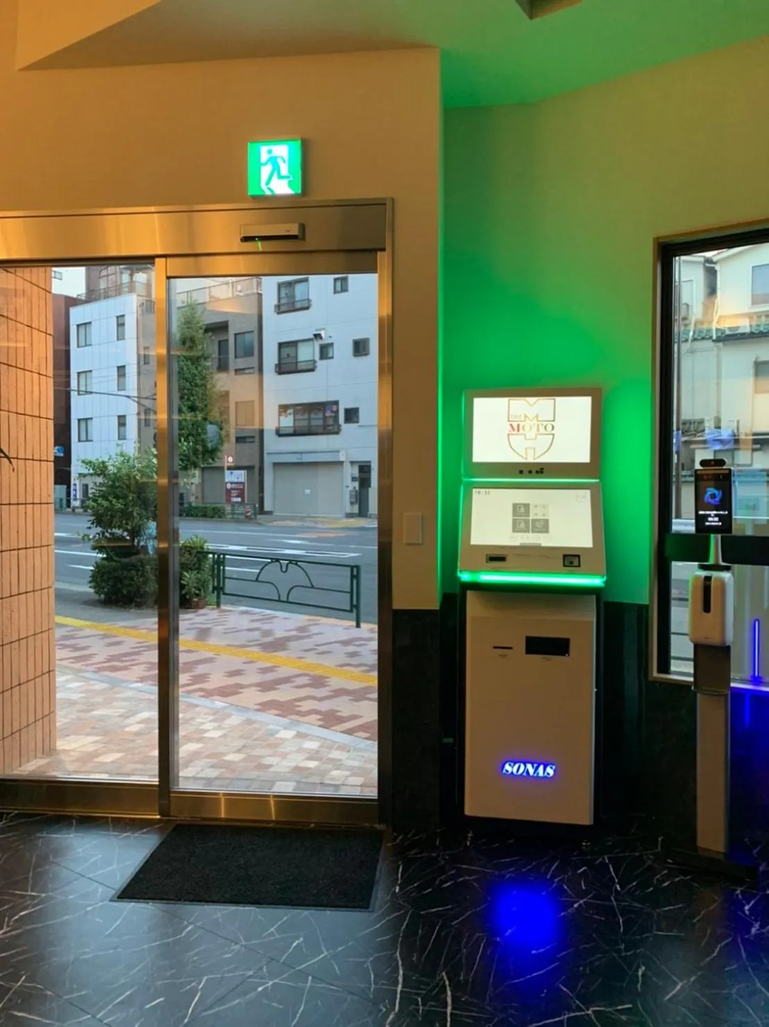 Facade/entrance in the Moto Hotel Asakusa