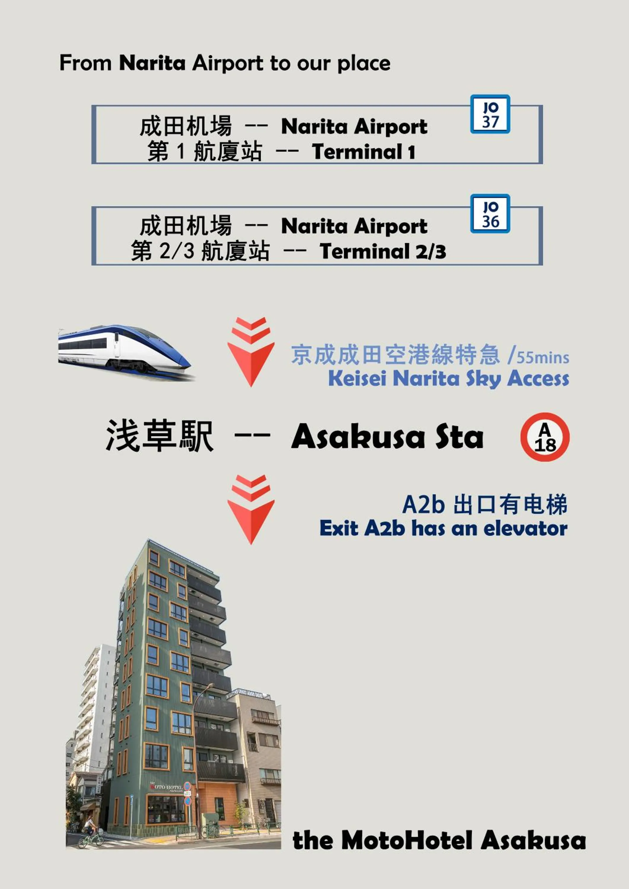 the Moto Hotel Asakusa