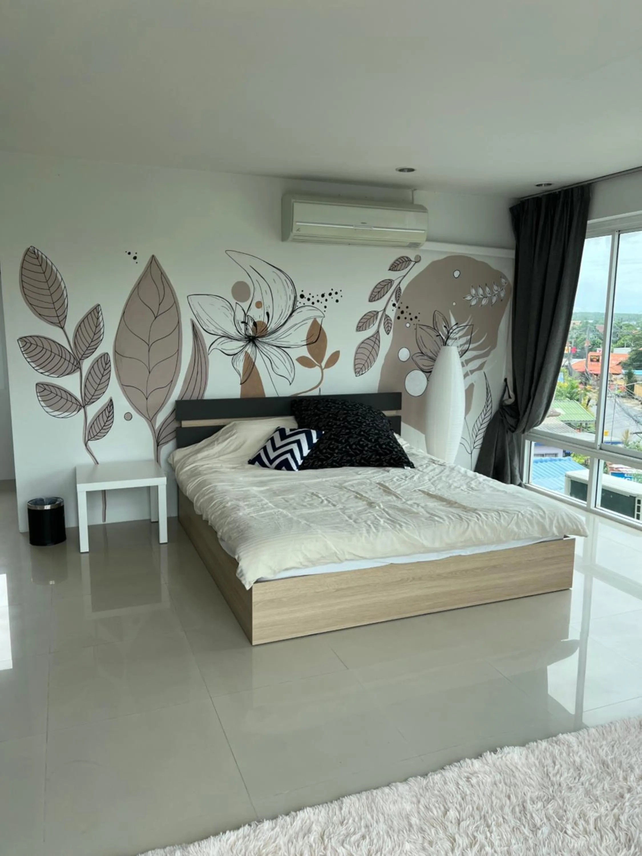 Bed in The CHU cafe / guesthouse