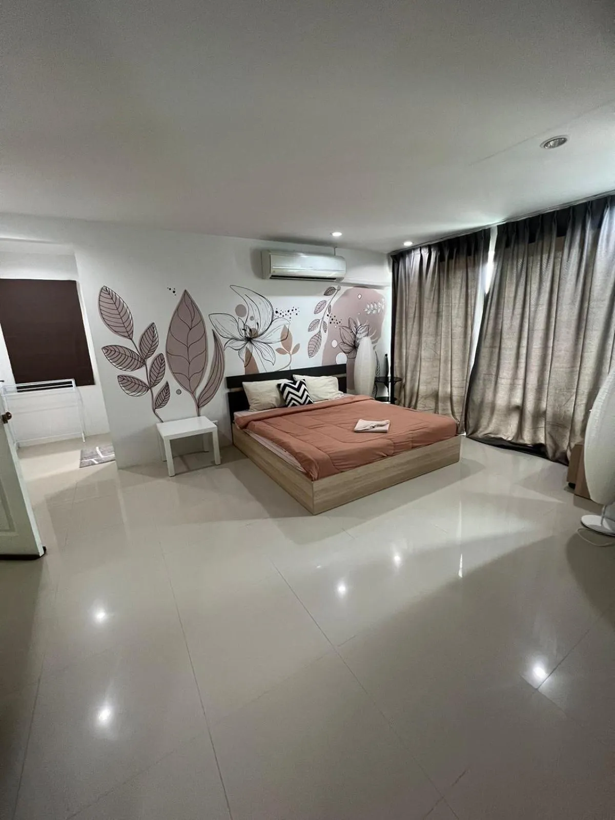 Bed in The CHU cafe / guesthouse