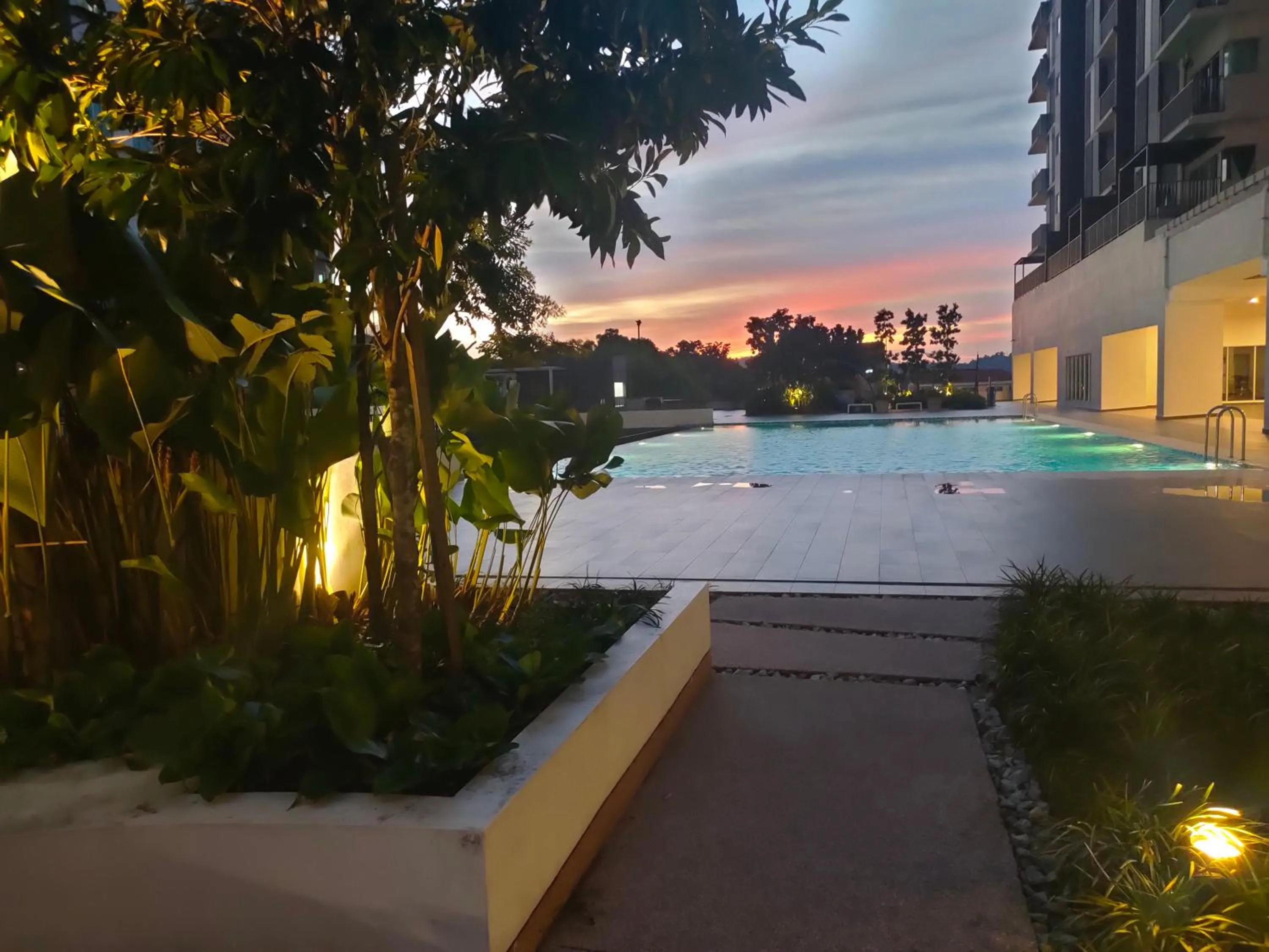 Garden in MyHome 2B At Seri Kembangan With A View