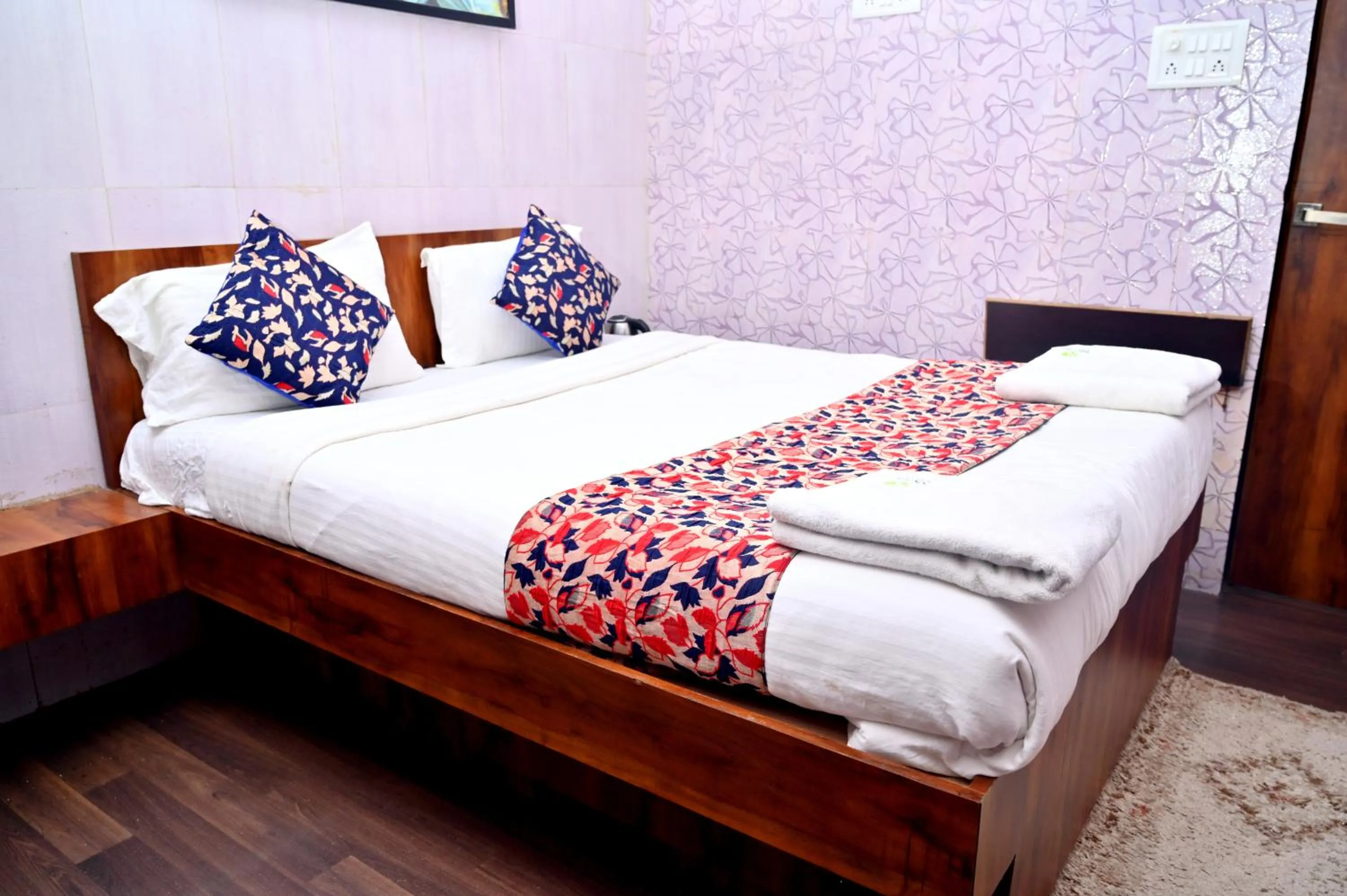 Bed in KK Tree Retreat Igatpuri