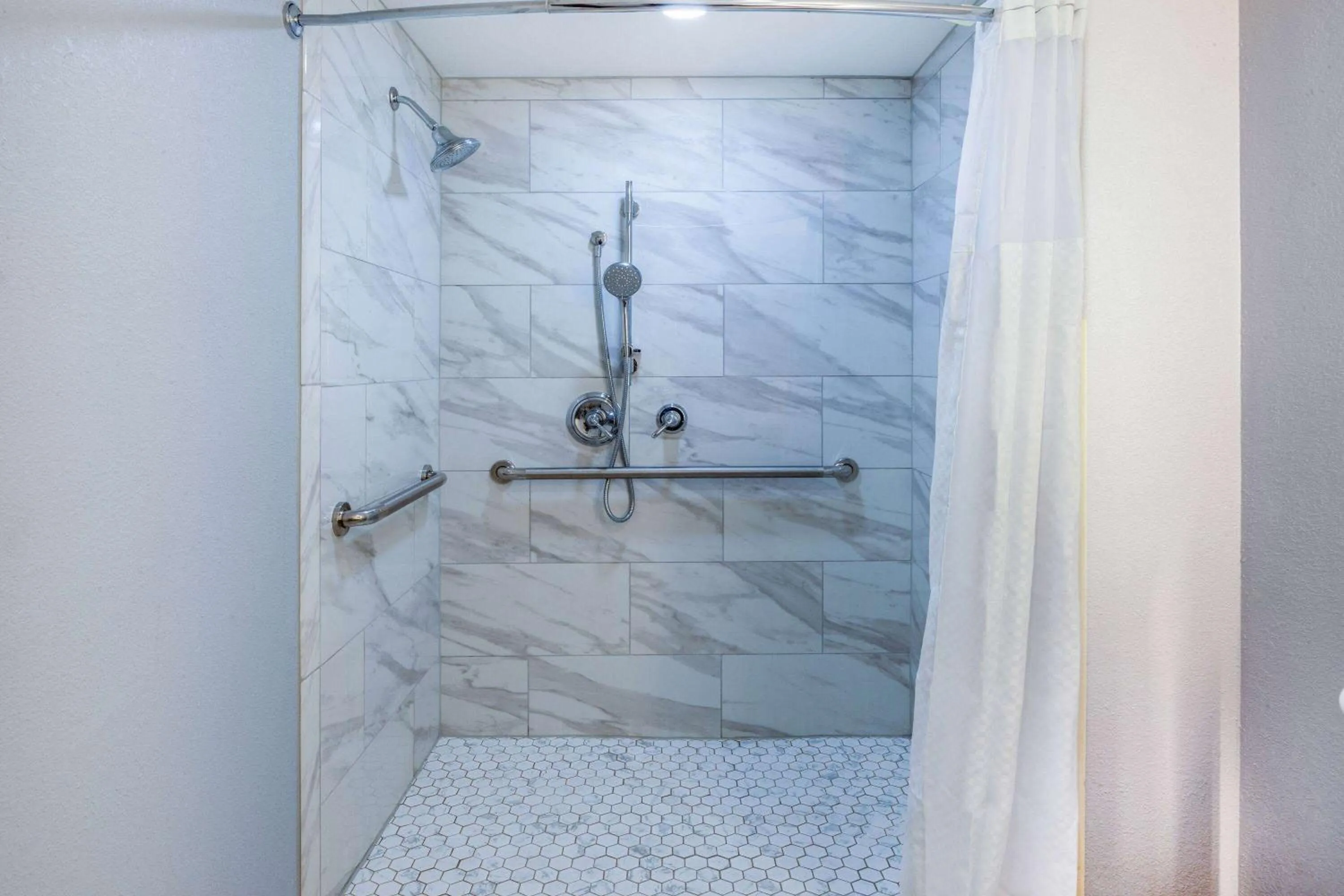 Shower in Travelodge by Wyndham Charles Town - Harpers Ferry