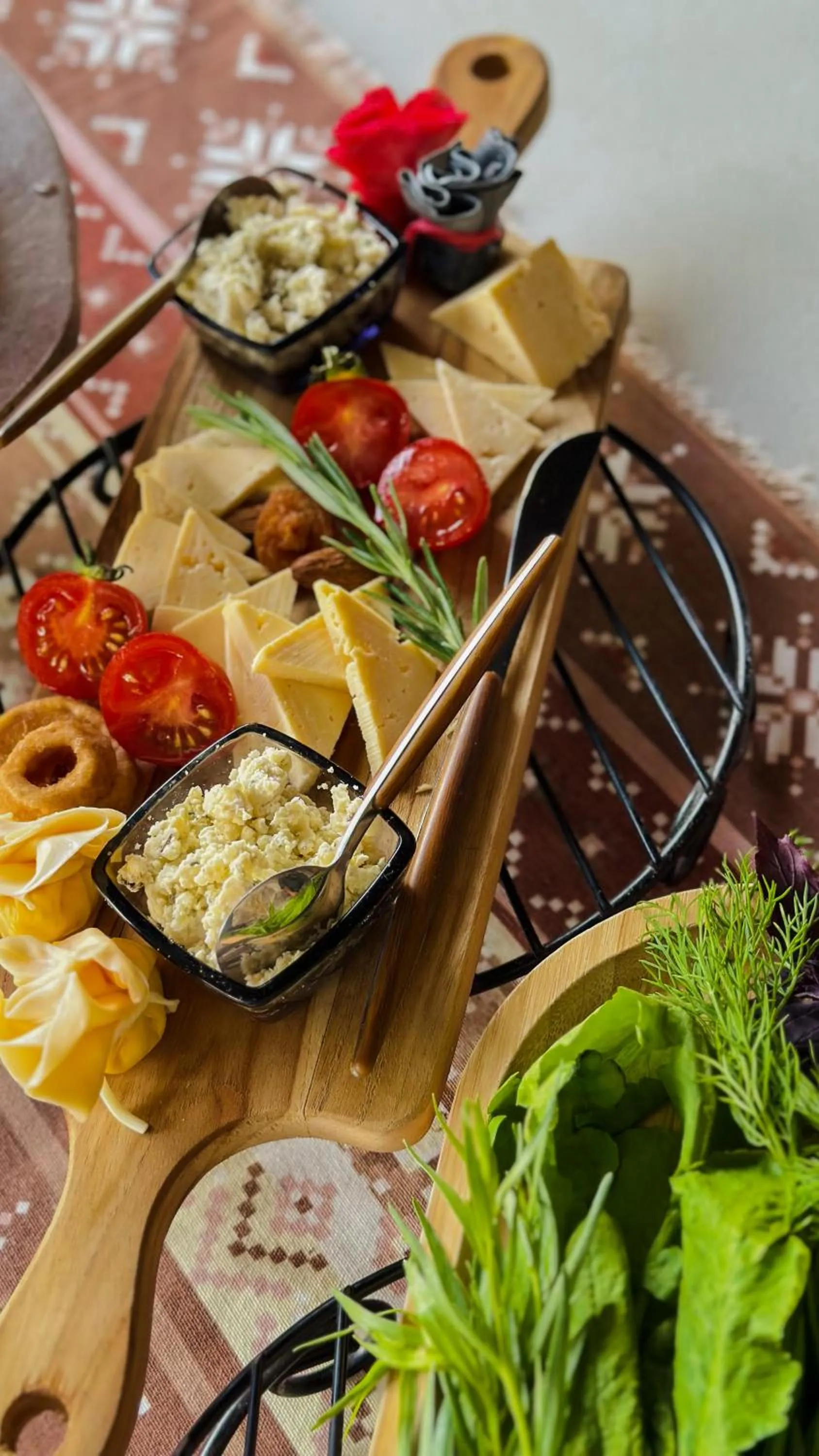 Food in Harmonia Garden GastroYard&Hotel