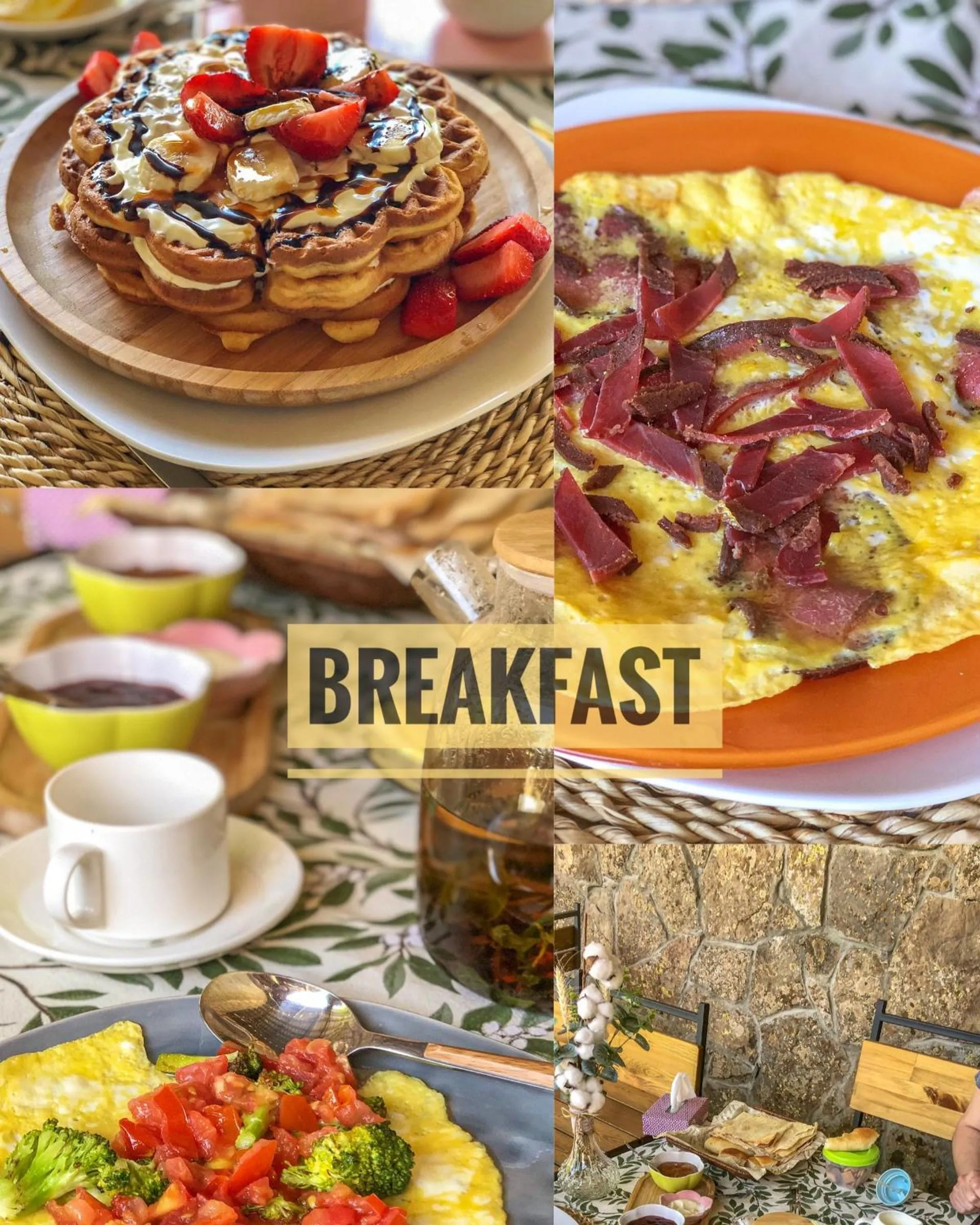 Breakfast in Harmonia Garden GastroYard&Hotel