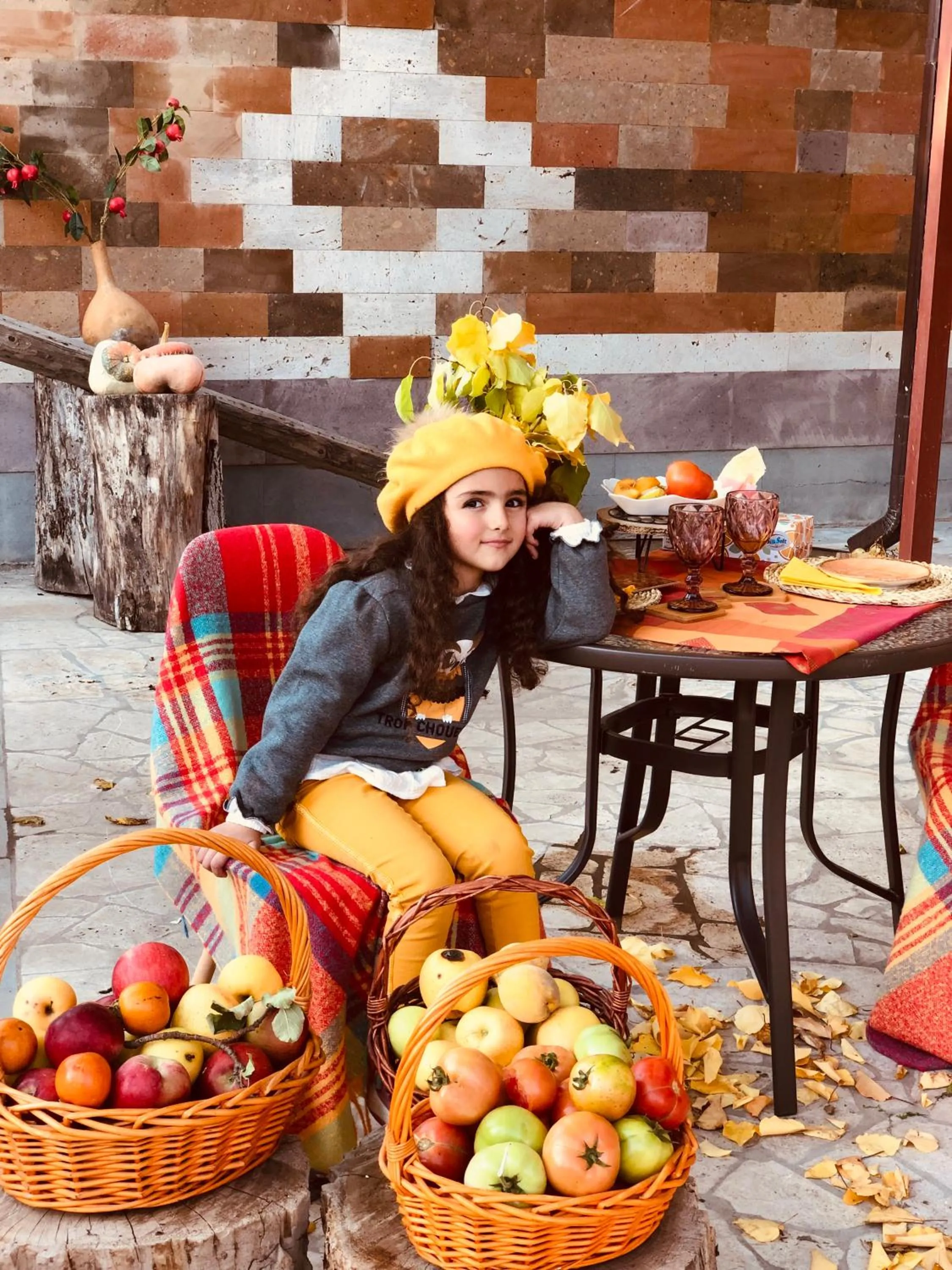 Patio in Harmonia Garden GastroYard&Hotel