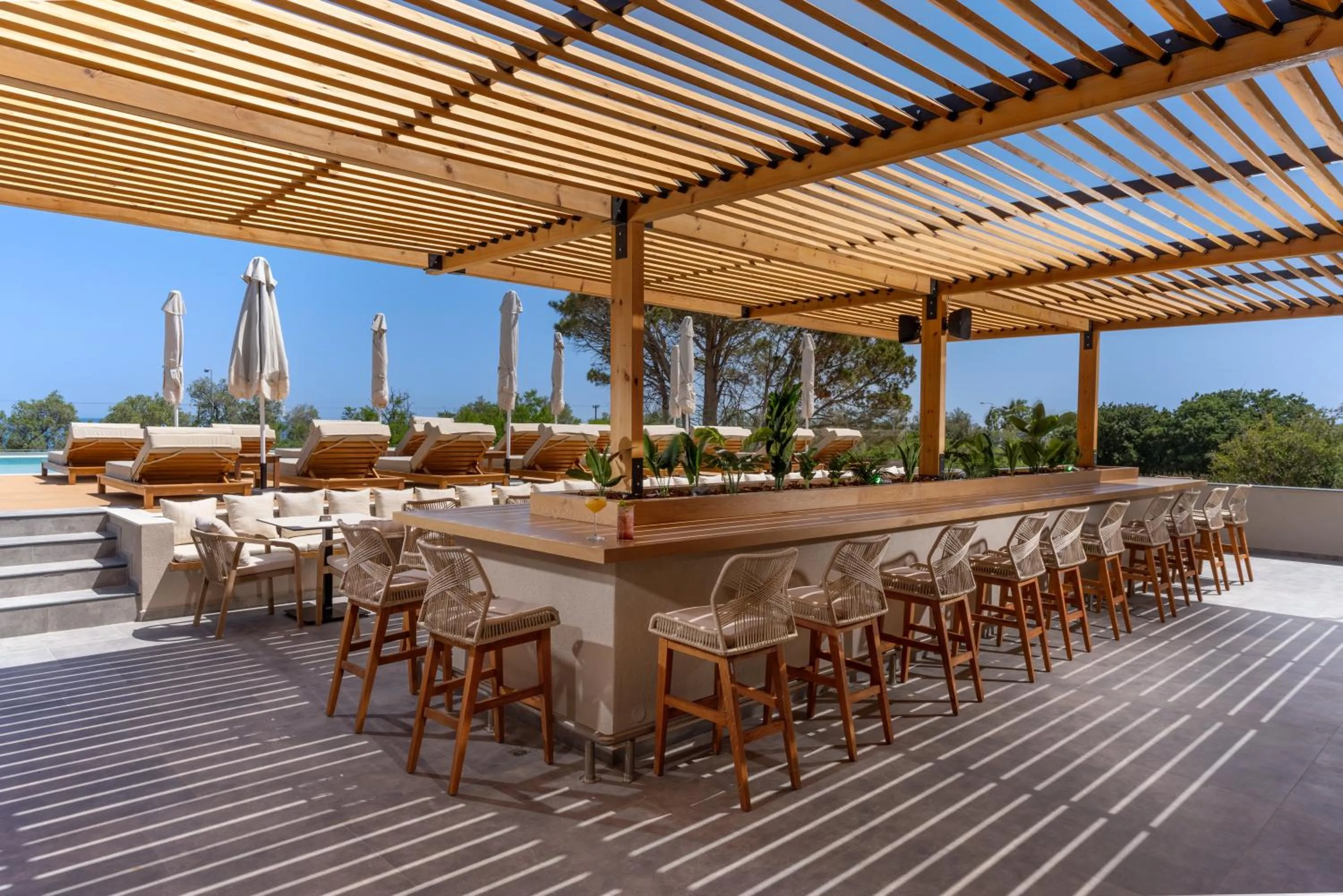 Lounge or bar in Georgioupolis Suites & Aqua Park