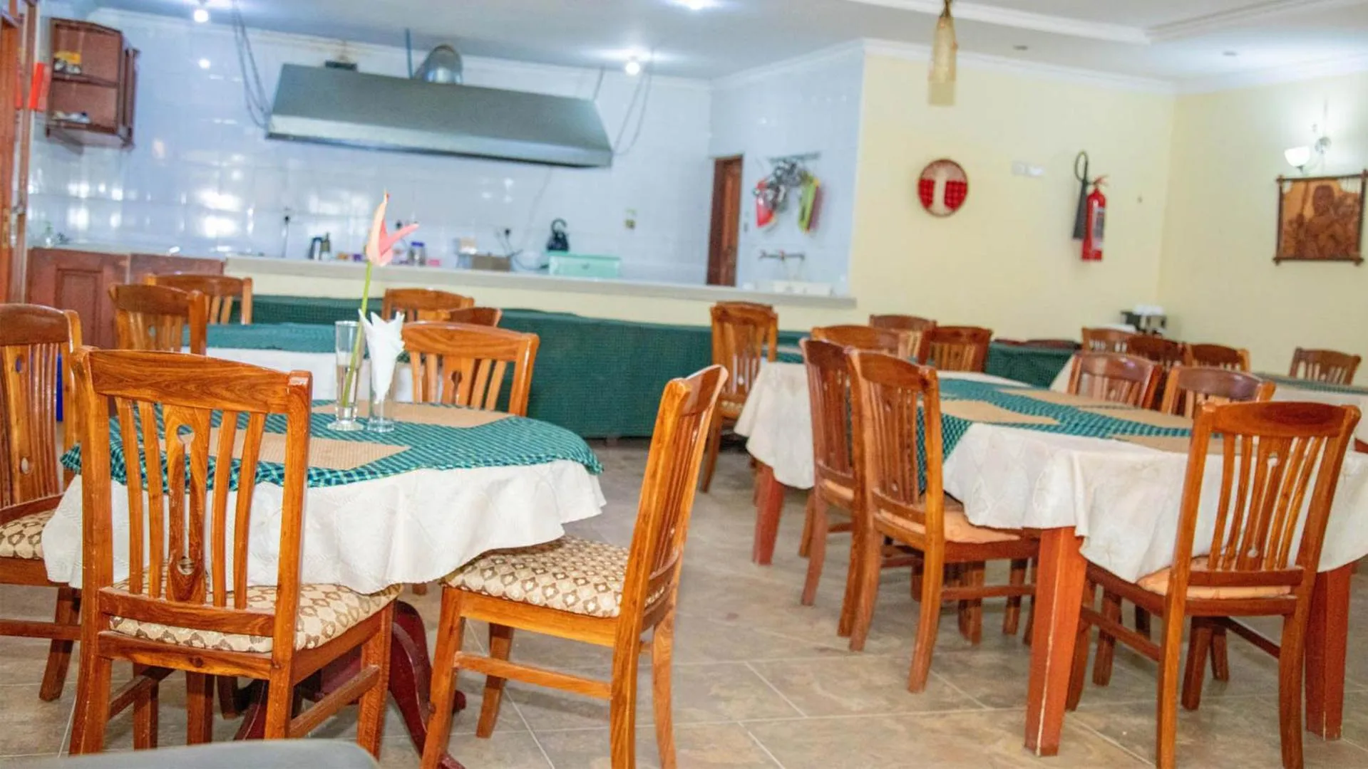 Dining area in Karibu Heritage House