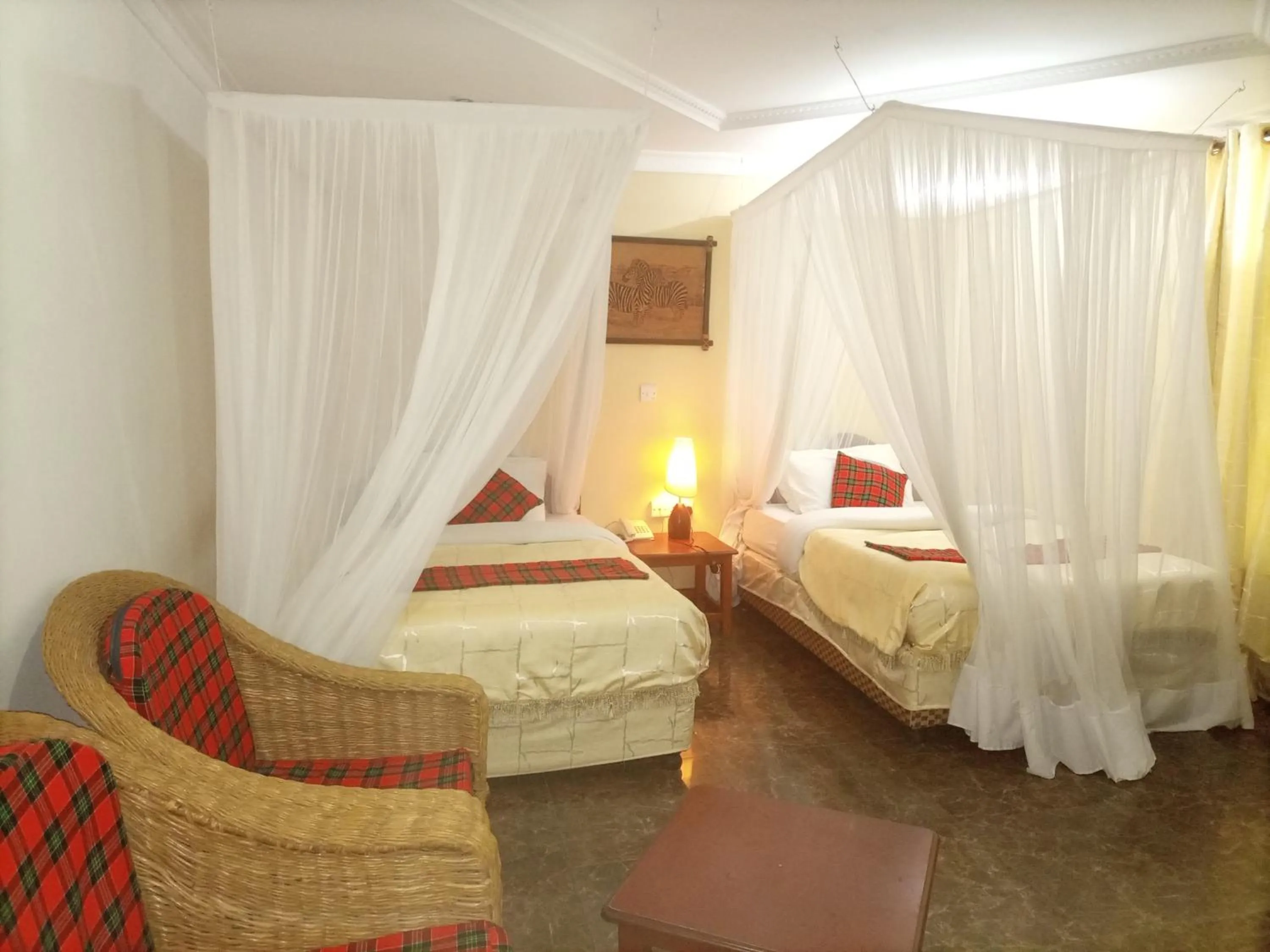 Photo of the whole room, Bed in Karibu Heritage House