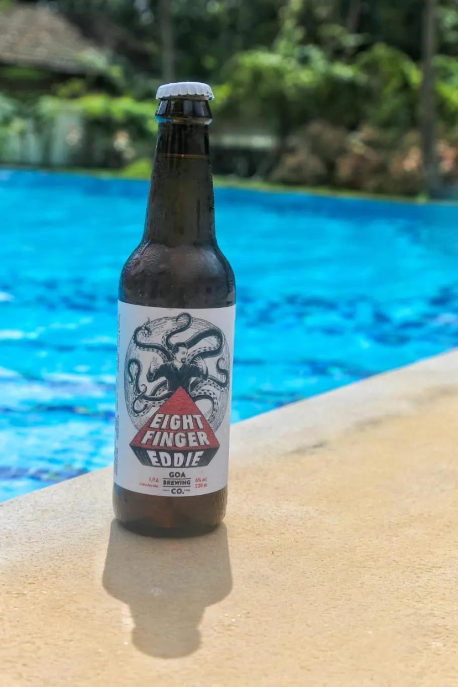 Drinks in The Postcard Hideaway, Netravali Wildlife Sanctuary, Goa