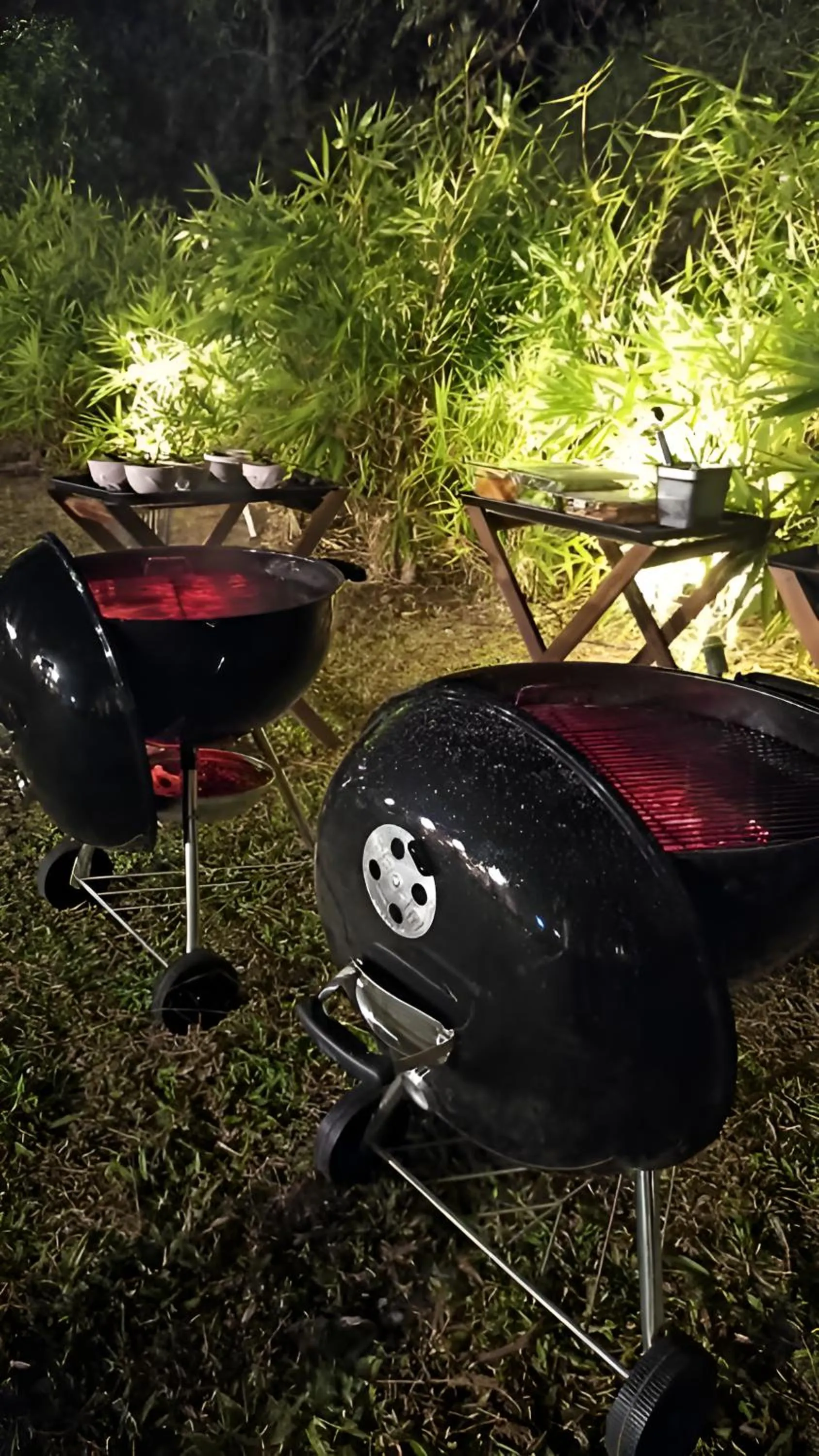 BBQ facilities in The Postcard Hideaway, Netravali Wildlife Sanctuary, Goa