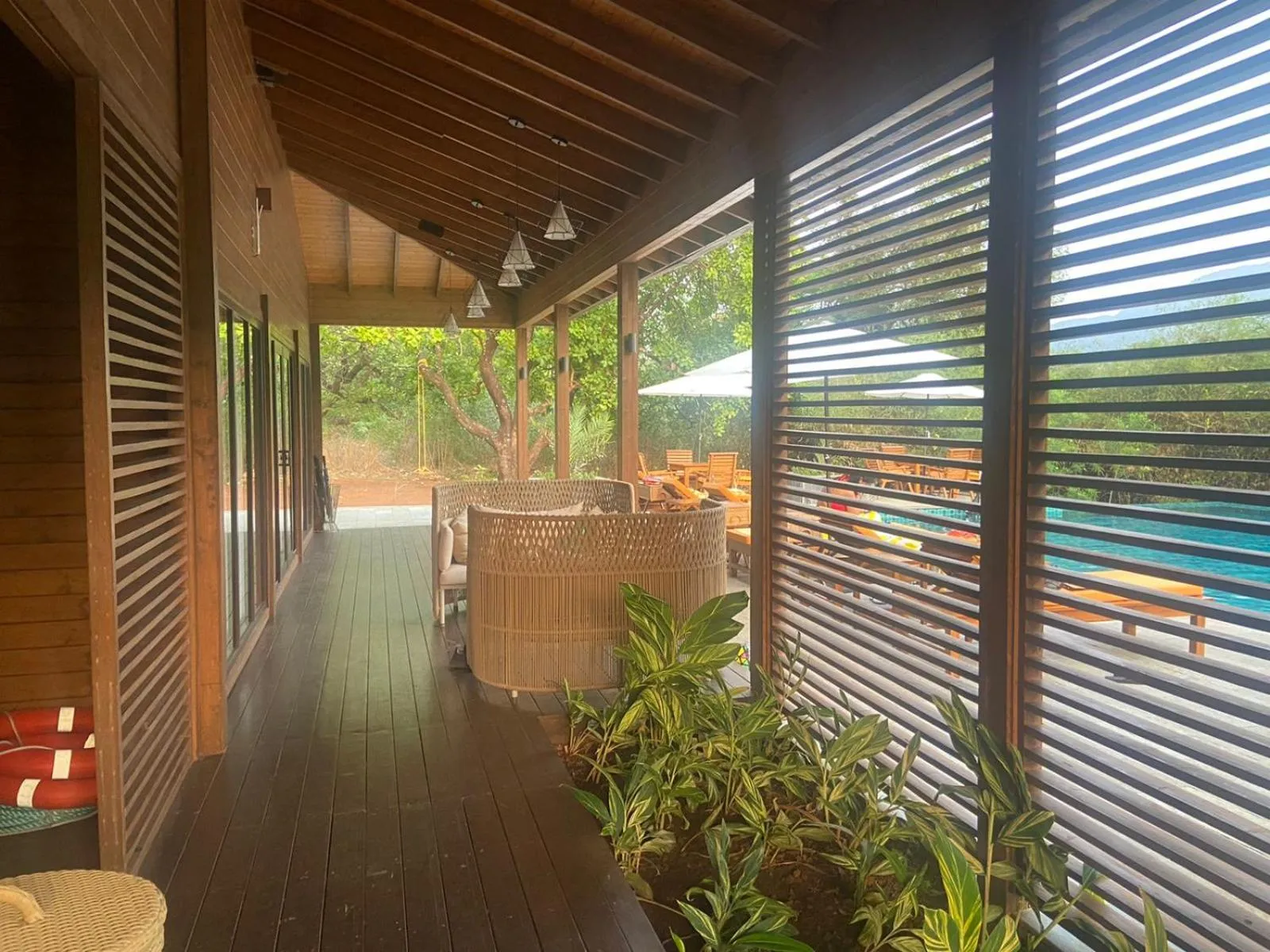 Swimming pool in The Postcard Hideaway, Netravali Wildlife Sanctuary, Goa