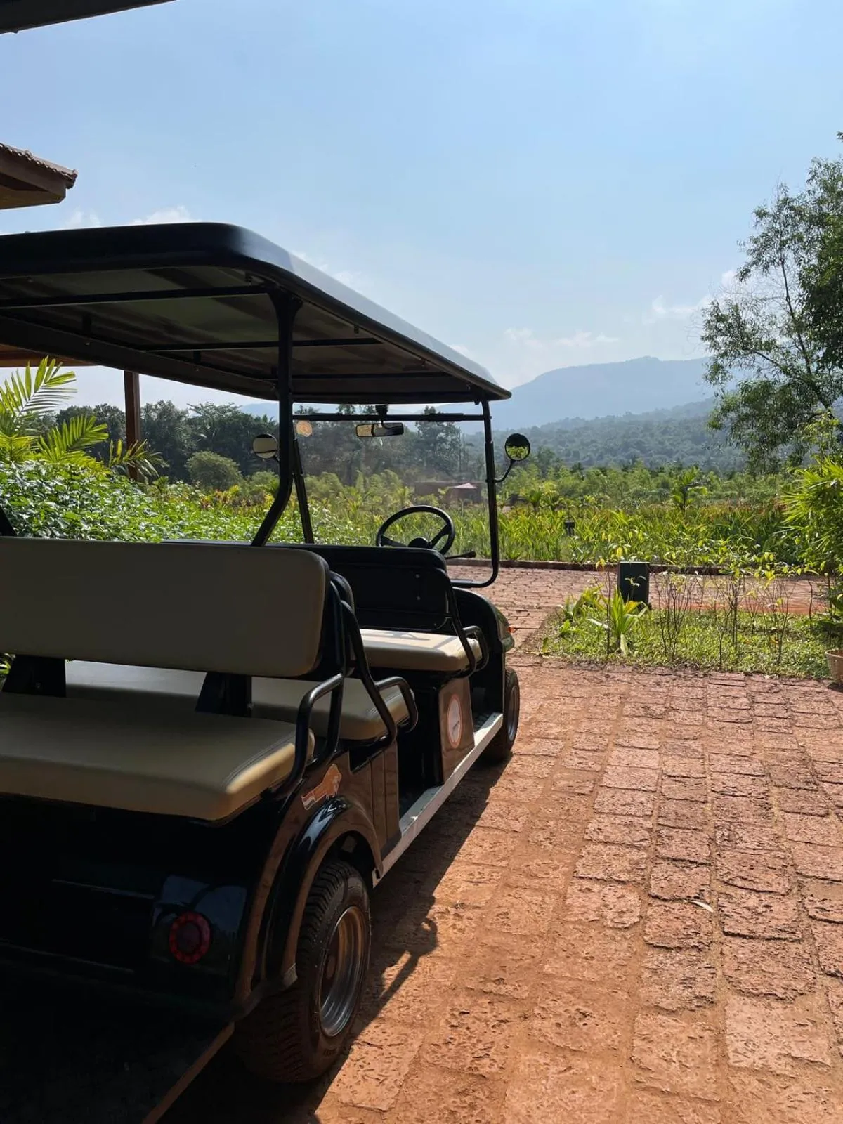 Mountain view in The Postcard Hideaway, Netravali Wildlife Sanctuary, Goa