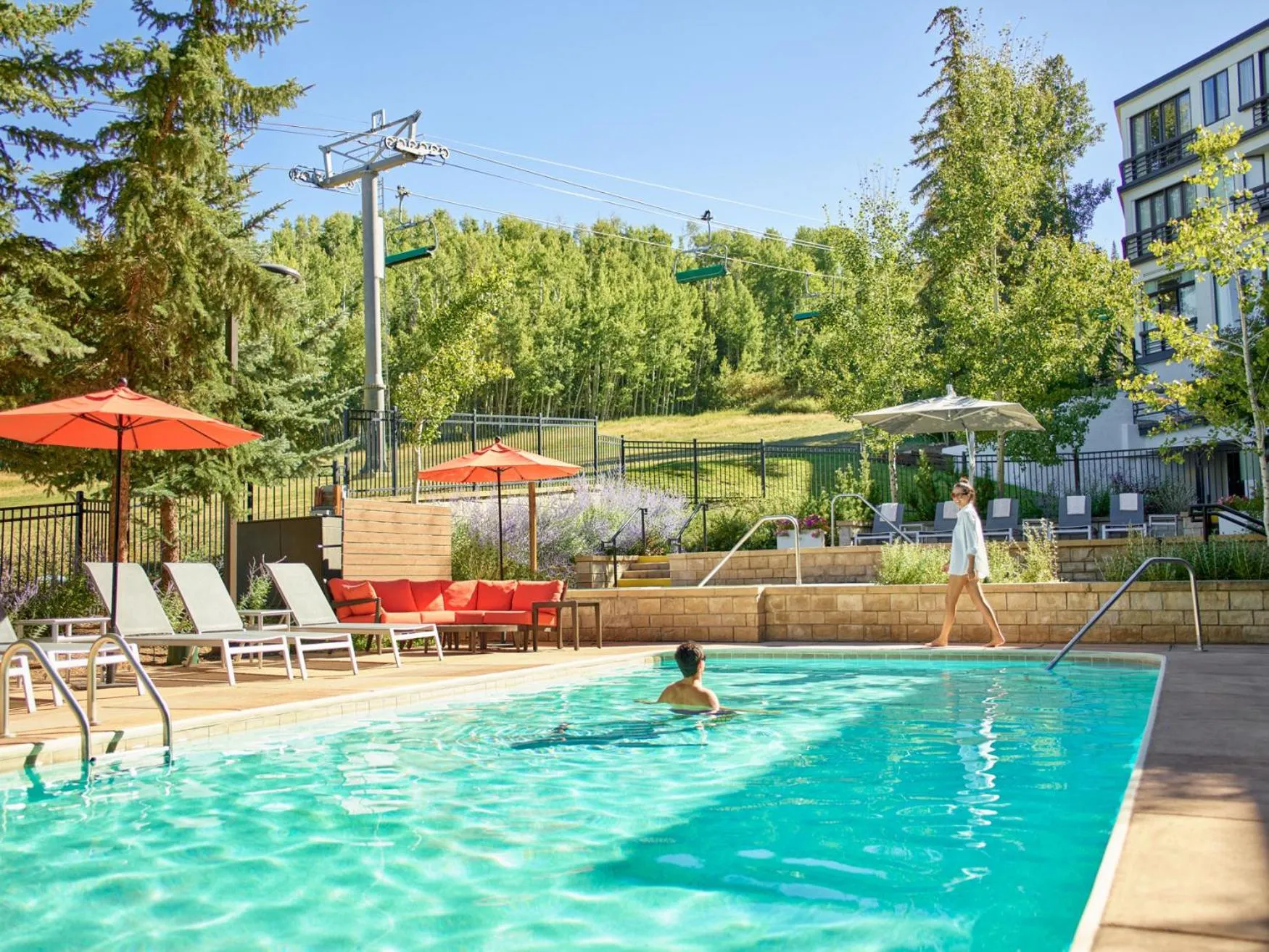 Pool view in Viewline Resort Snowmass, Autograph Collection