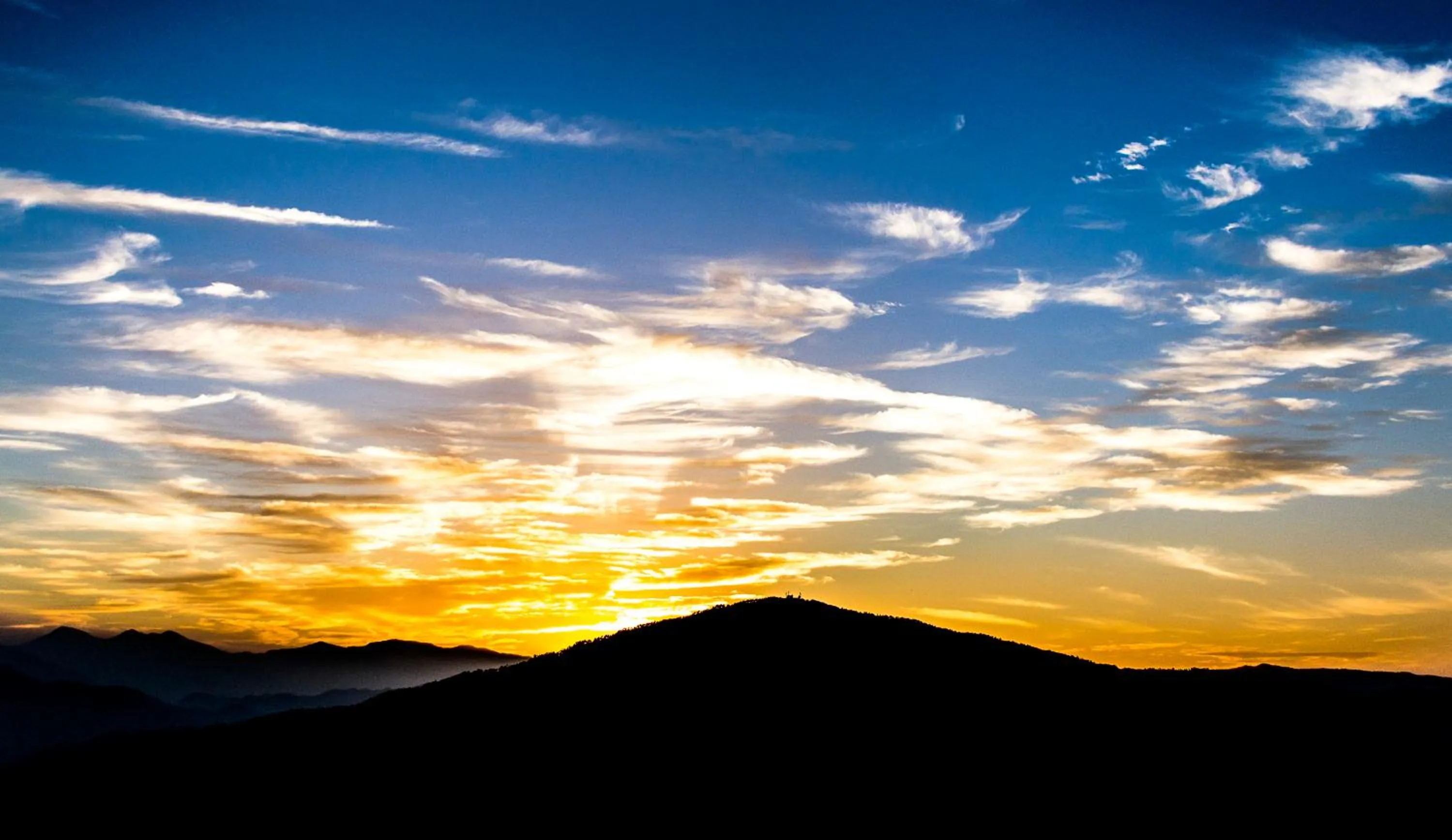 Natural landscape in Captains Paradise Luxury Resort at Mukteshwar Hill Station