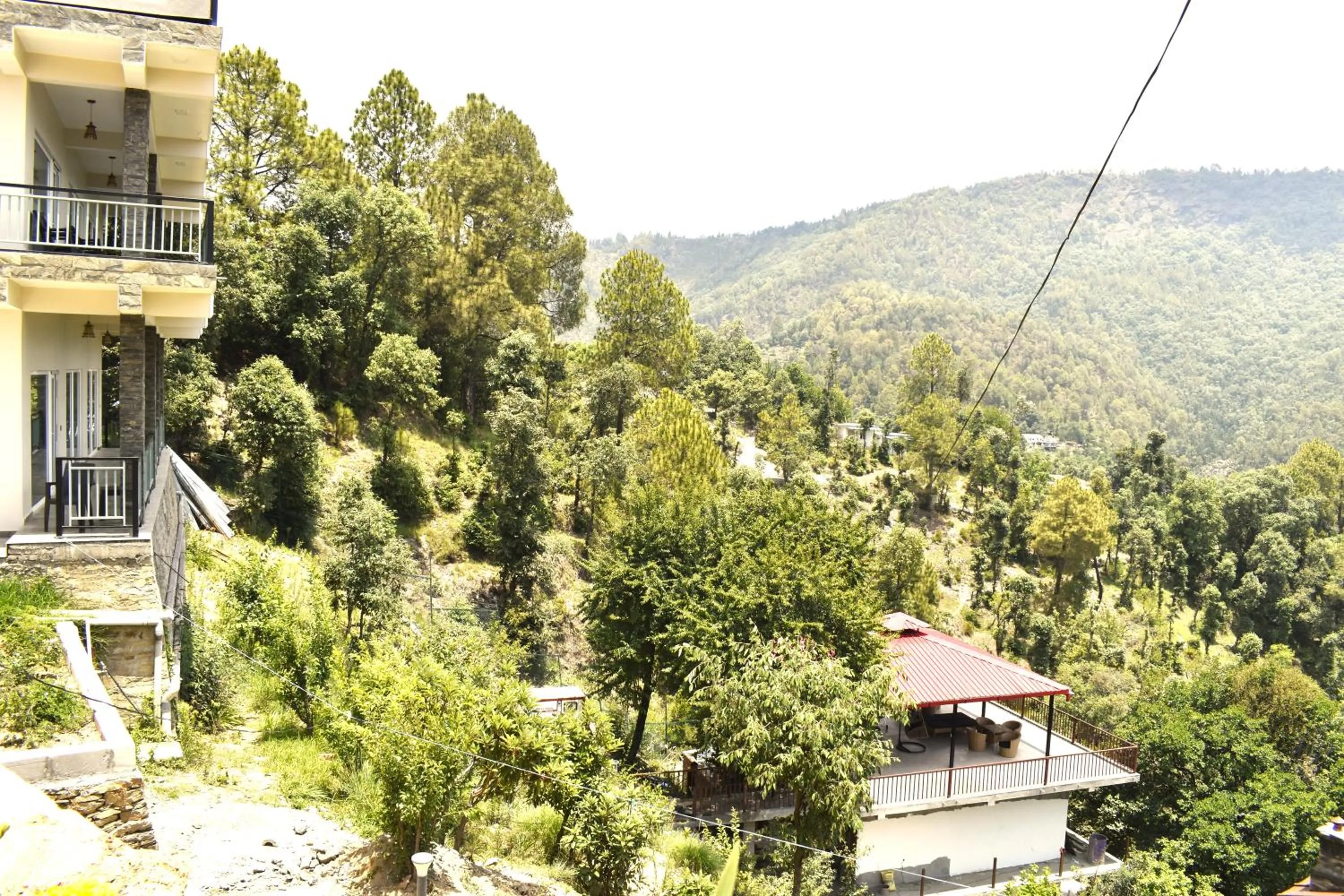 Property building in Captains Paradise Luxury Resort at Mukteshwar Hill Station