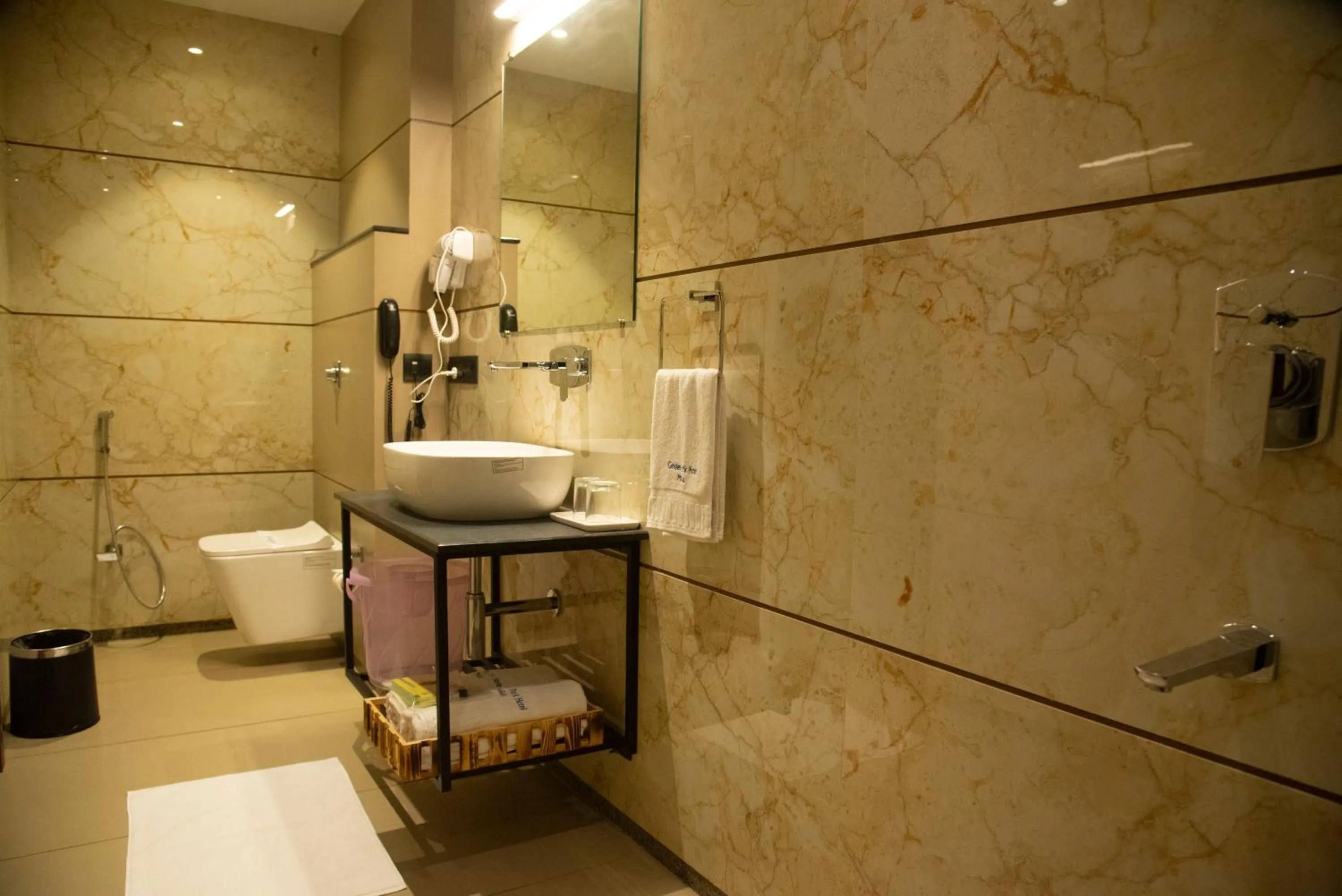 Shower in GOLDEN PARK HOTEL & RESORT