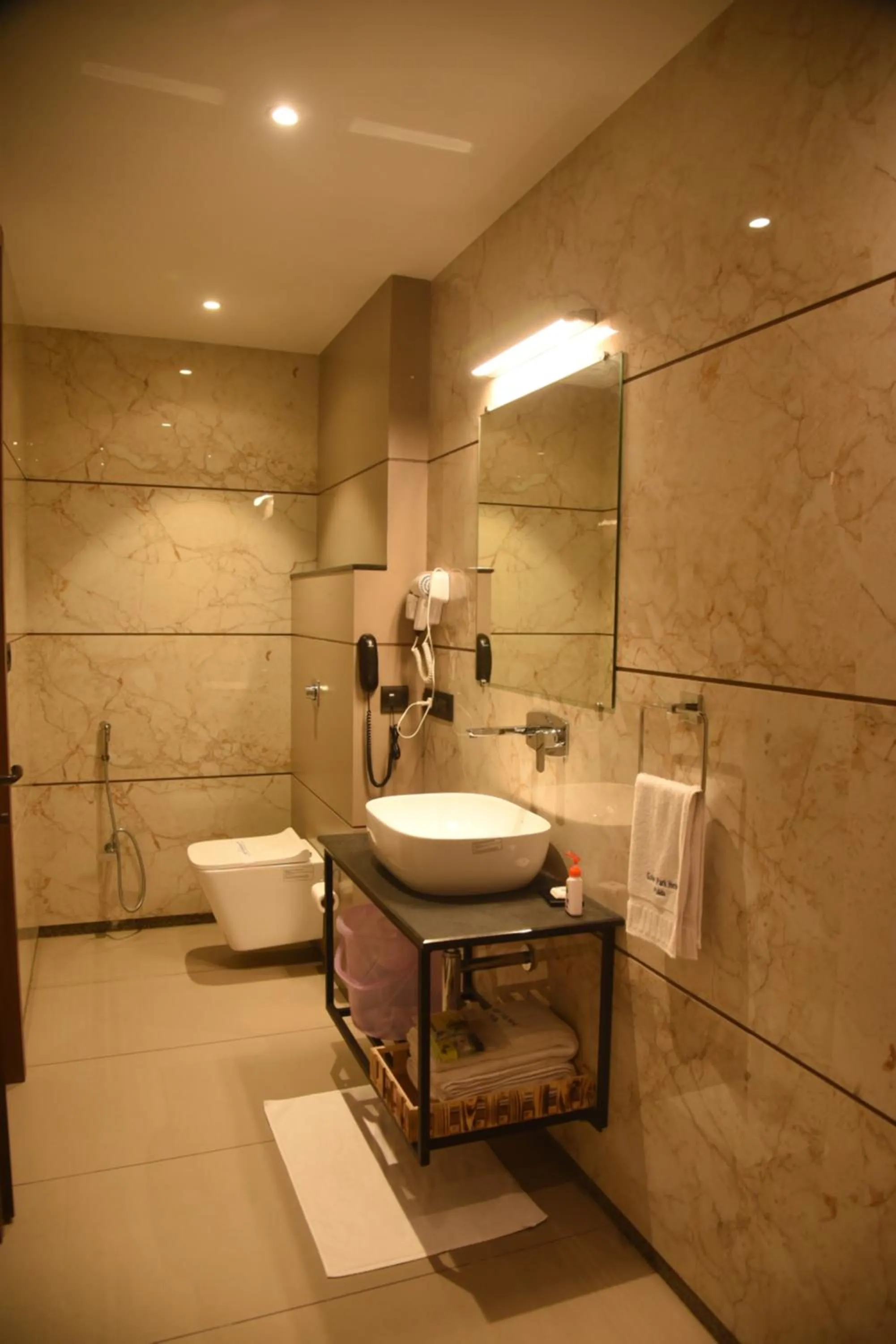 Bathroom in GOLDEN PARK HOTEL & RESORT