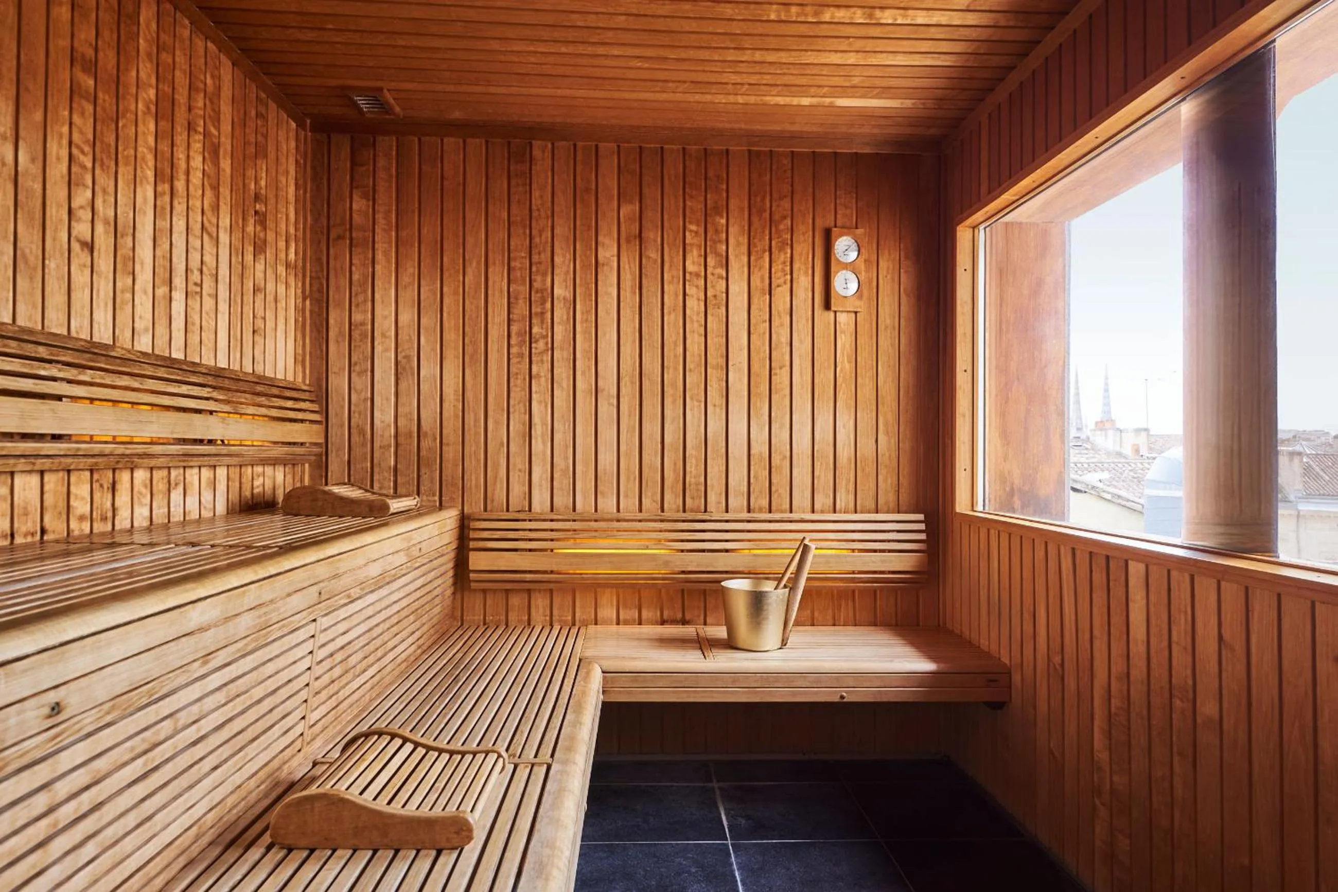 Sauna in InterContinental Bordeaux Le Grand Hotel by IHG