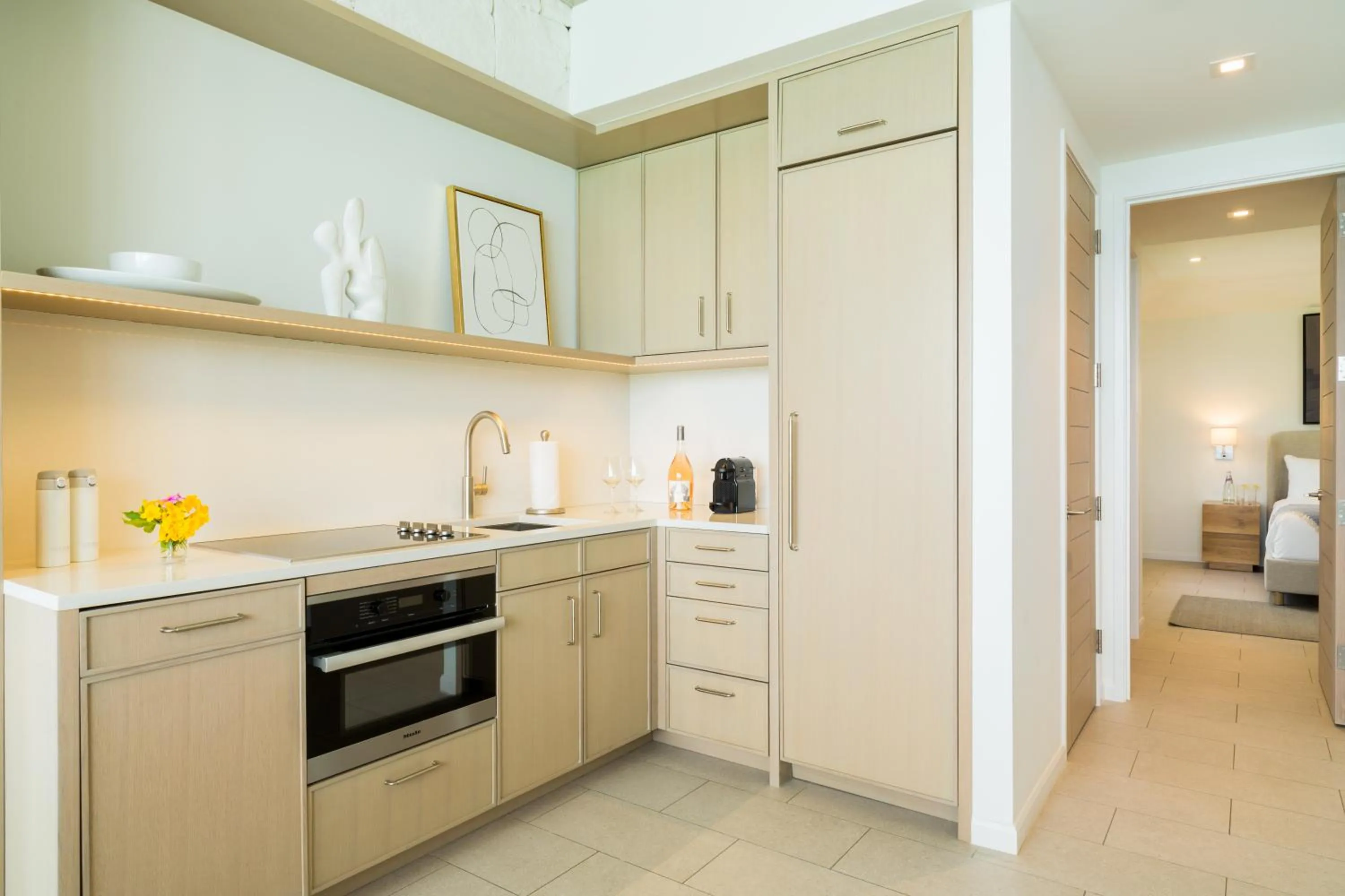 kitchen in Rock House