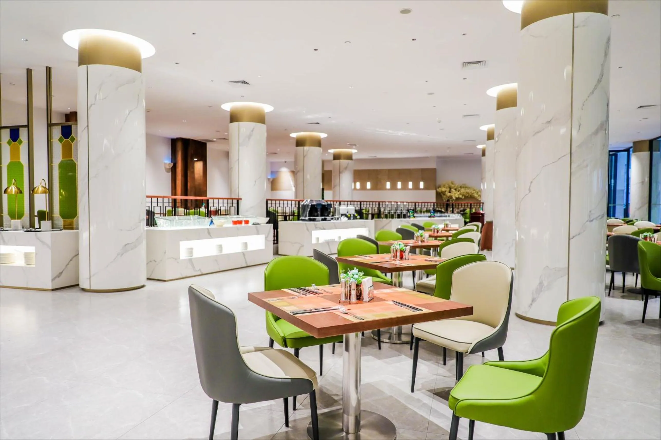 Buffet breakfast in Guangzhou Dong Fang Hotel