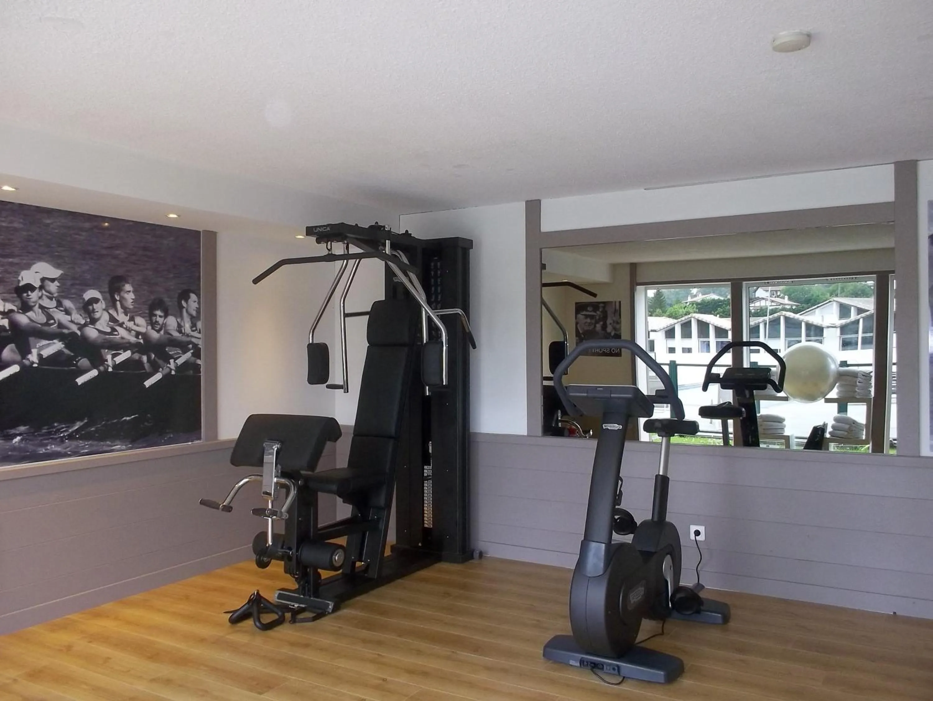 Fitness centre/facilities in Hotel Donibane Saint-Jean-de-Luz