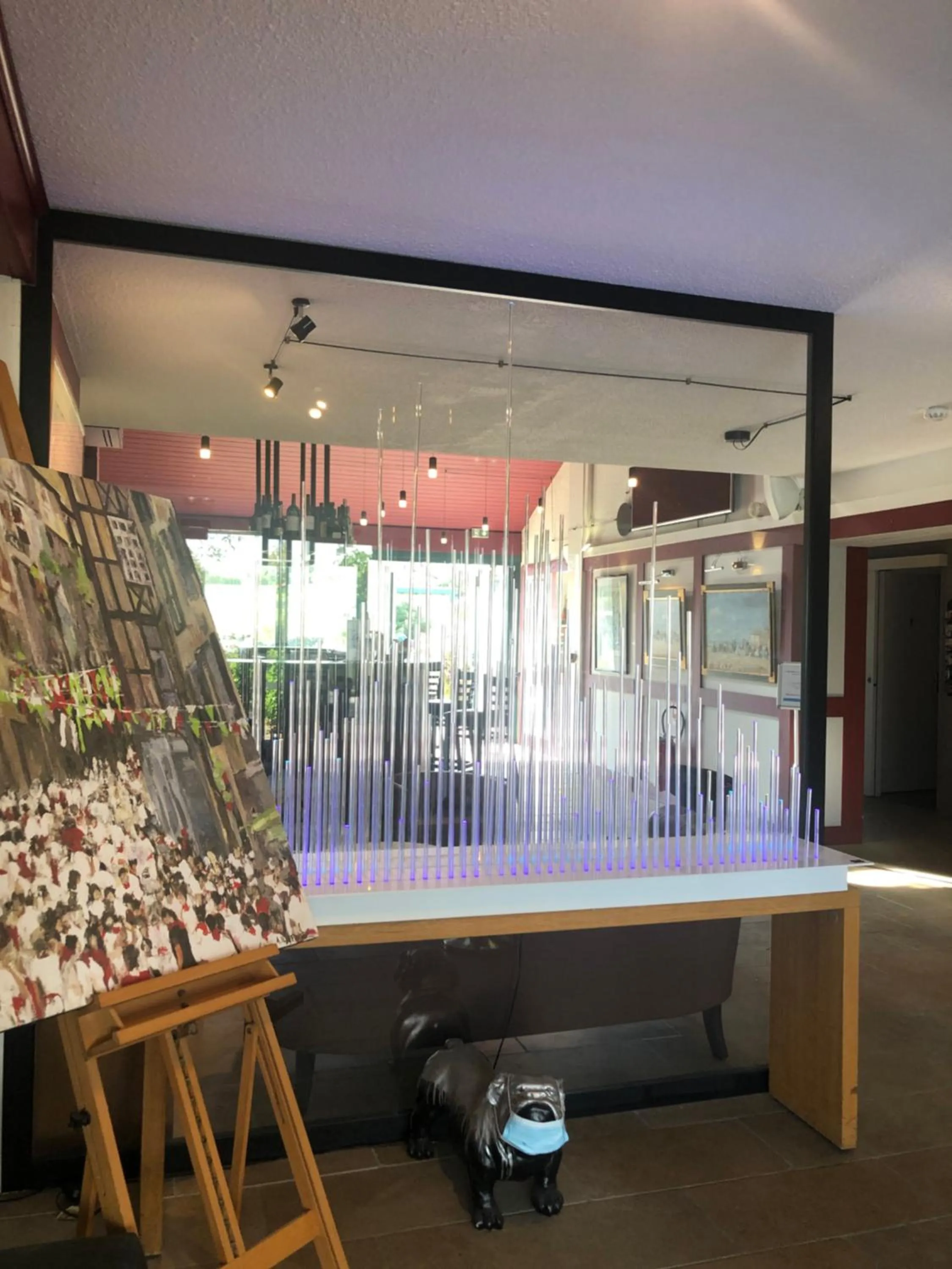 Lobby or reception in Hotel Donibane Saint-Jean-de-Luz