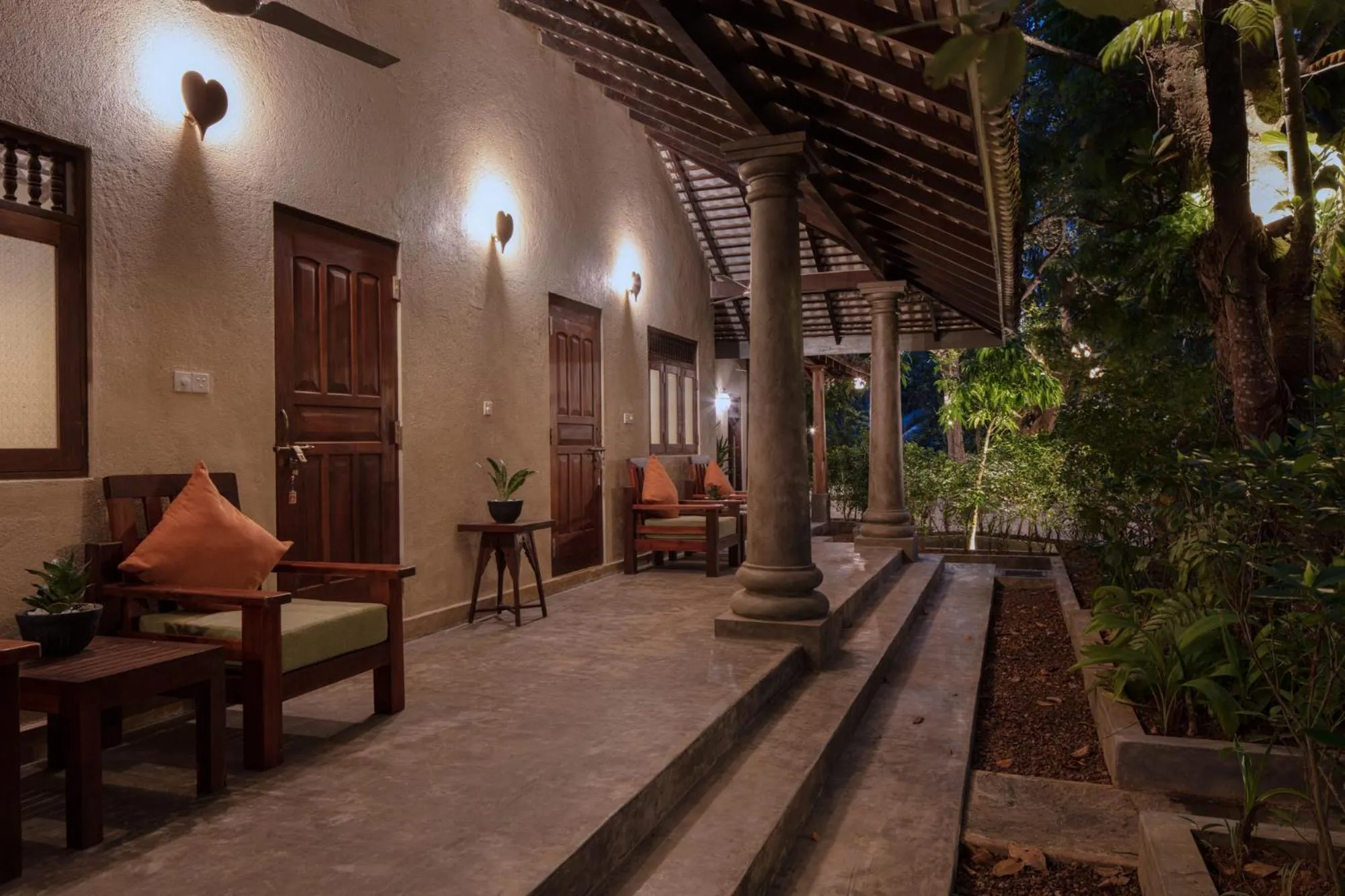 Facade/entrance in Green Escape Unawatuna