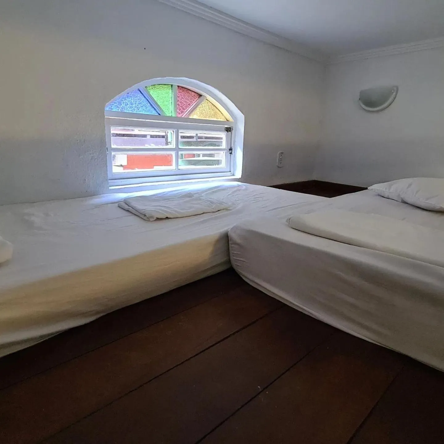 Bed in POUSADA AMENDOEIRA