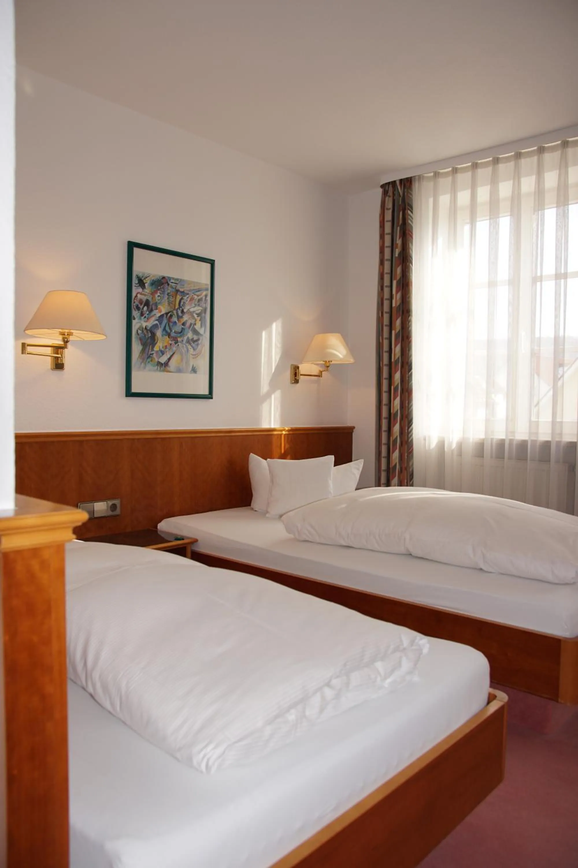 Bed in Hotel-Restaurant Roter Ochsen