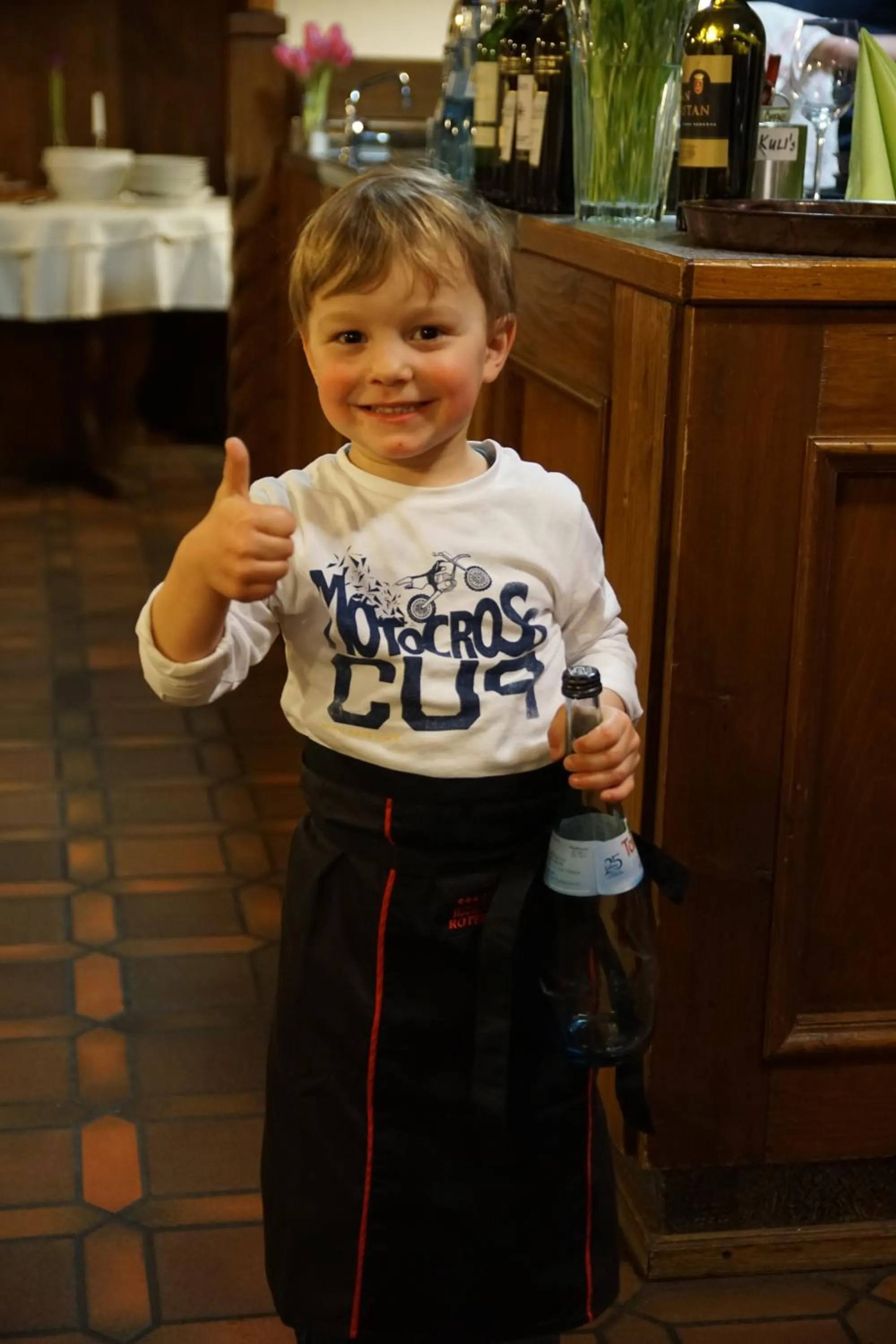 children in Hotel-Restaurant Roter Ochsen