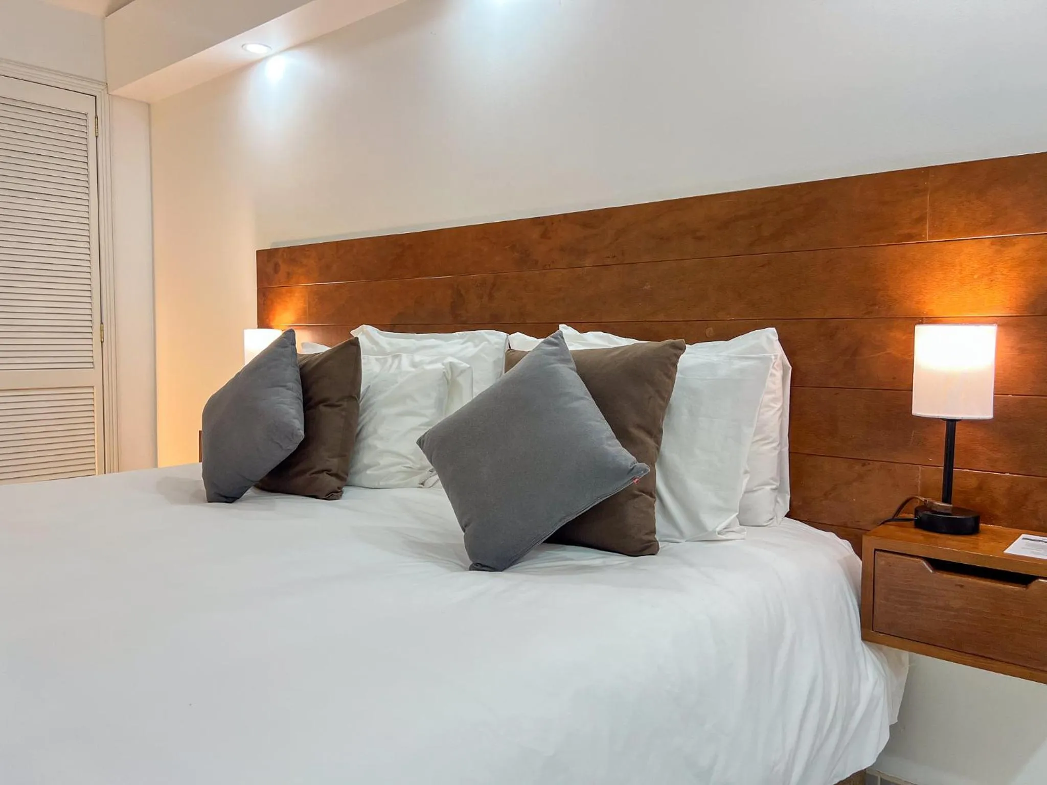 Bed in VILLAS EL ENCANTO