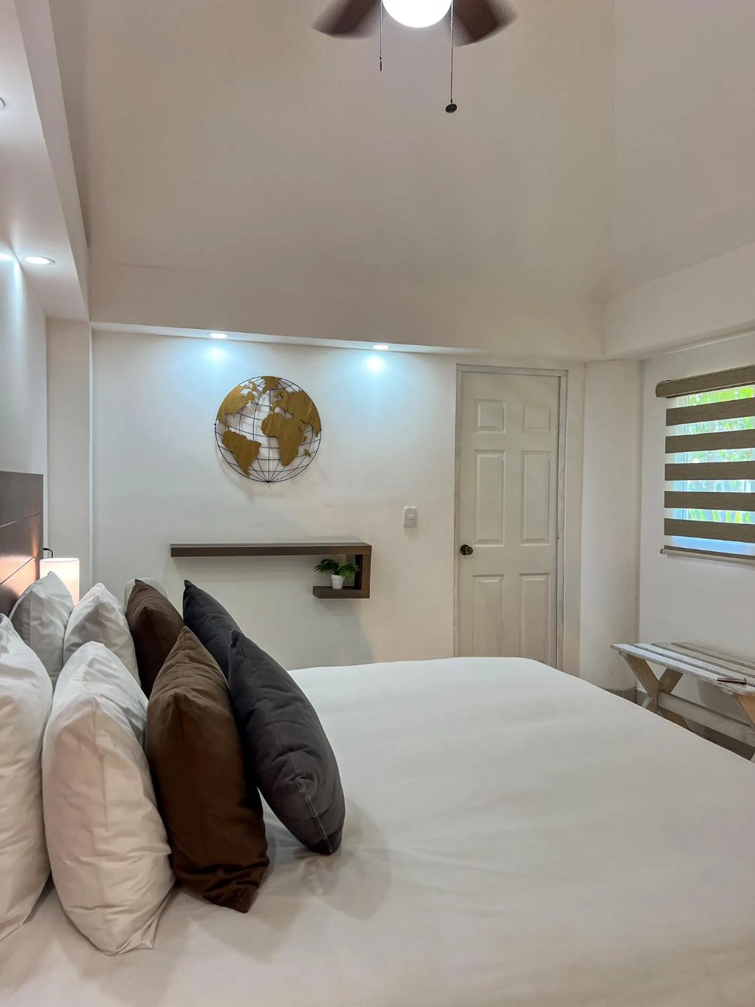 Bed in VILLAS EL ENCANTO