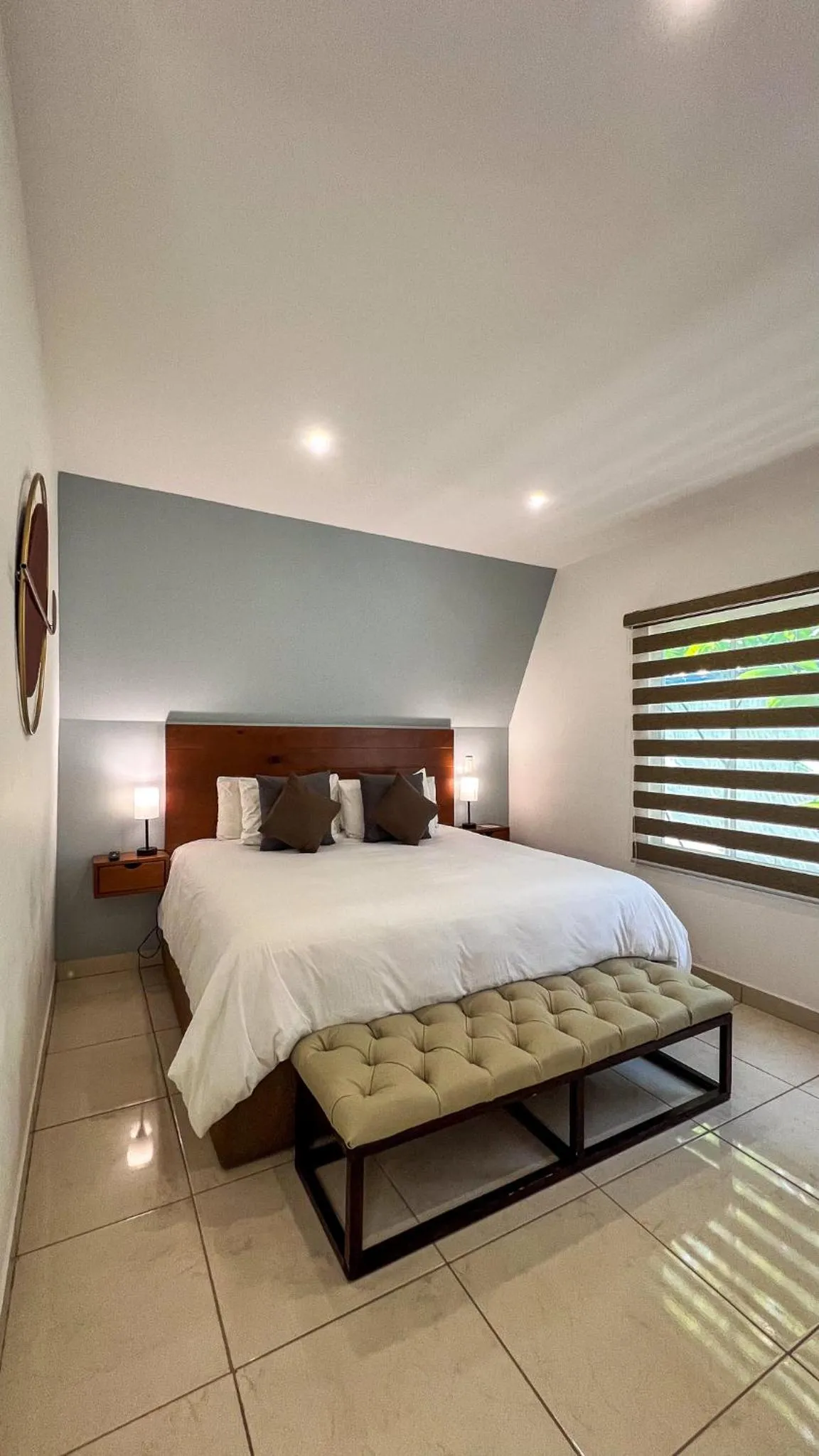 Bed in VILLAS EL ENCANTO