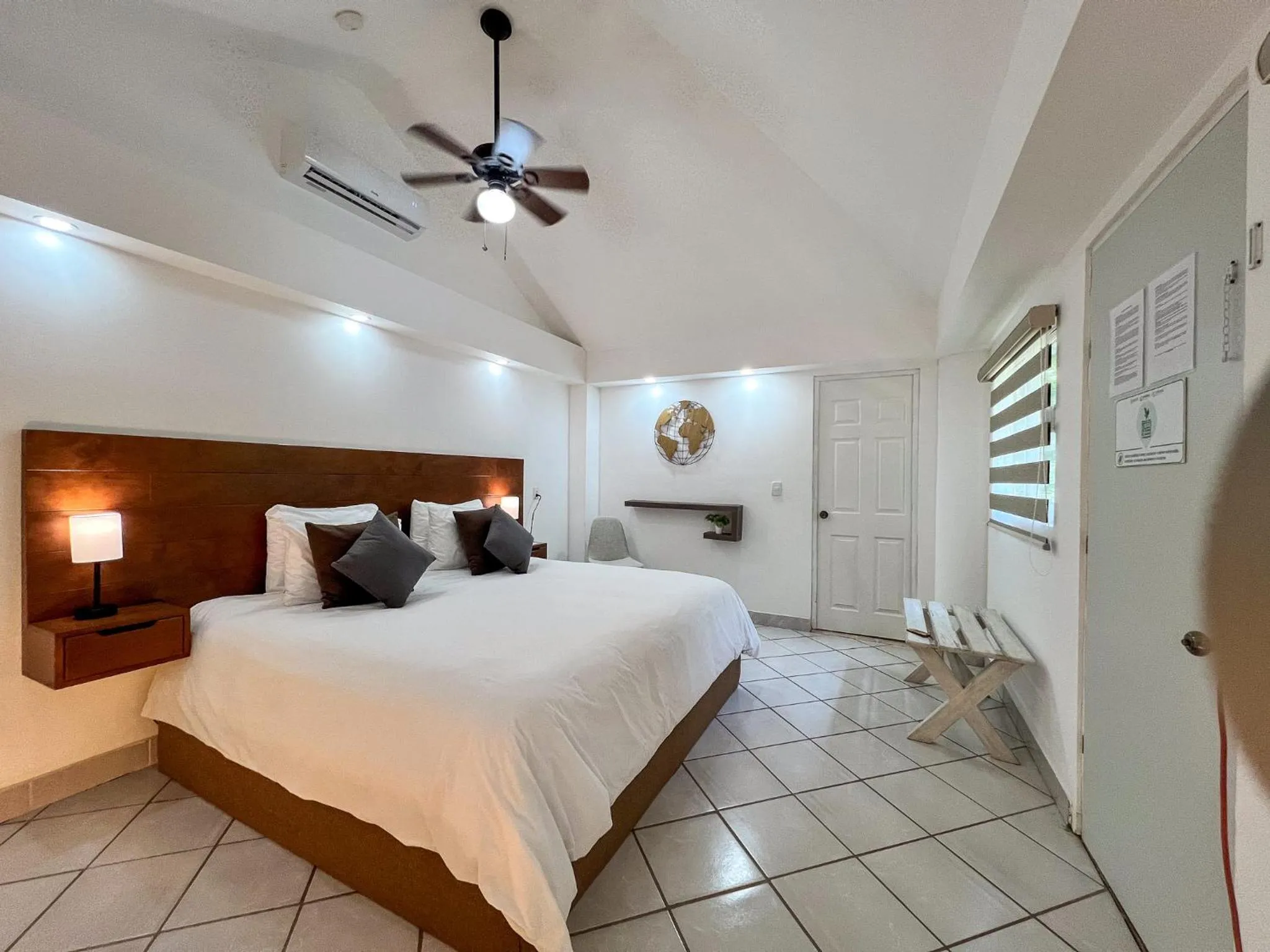 Bed in VILLAS EL ENCANTO