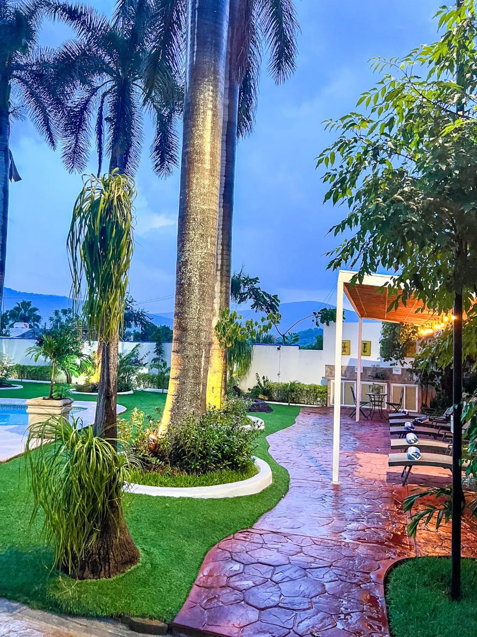 Garden in VILLAS EL ENCANTO