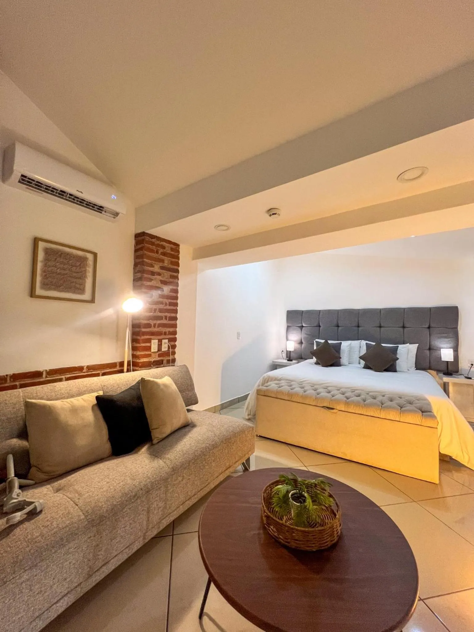 Bed in VILLAS EL ENCANTO