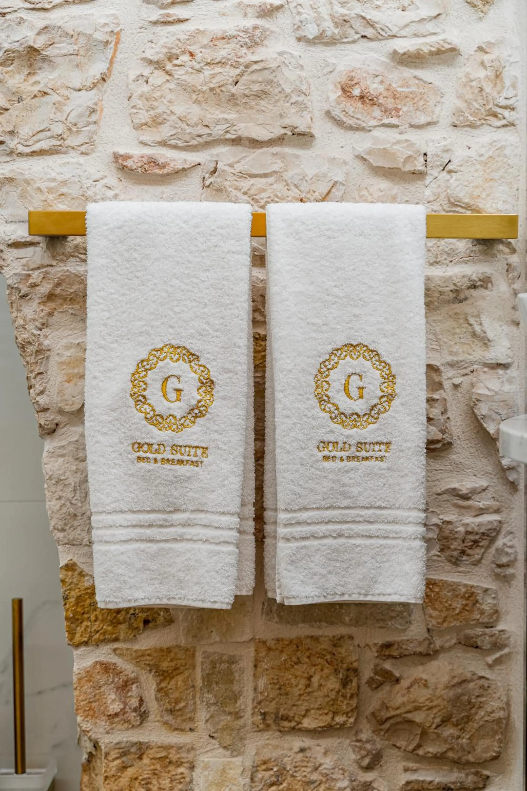towels in Gold Suite B&B